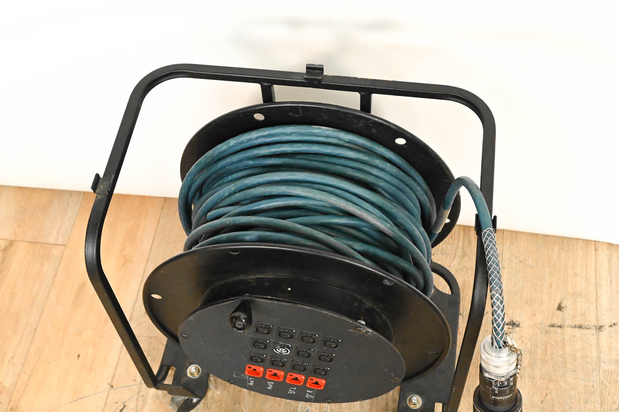 Whirlwind 12x4 Reel Snake with W5IRP Connector - 200ft