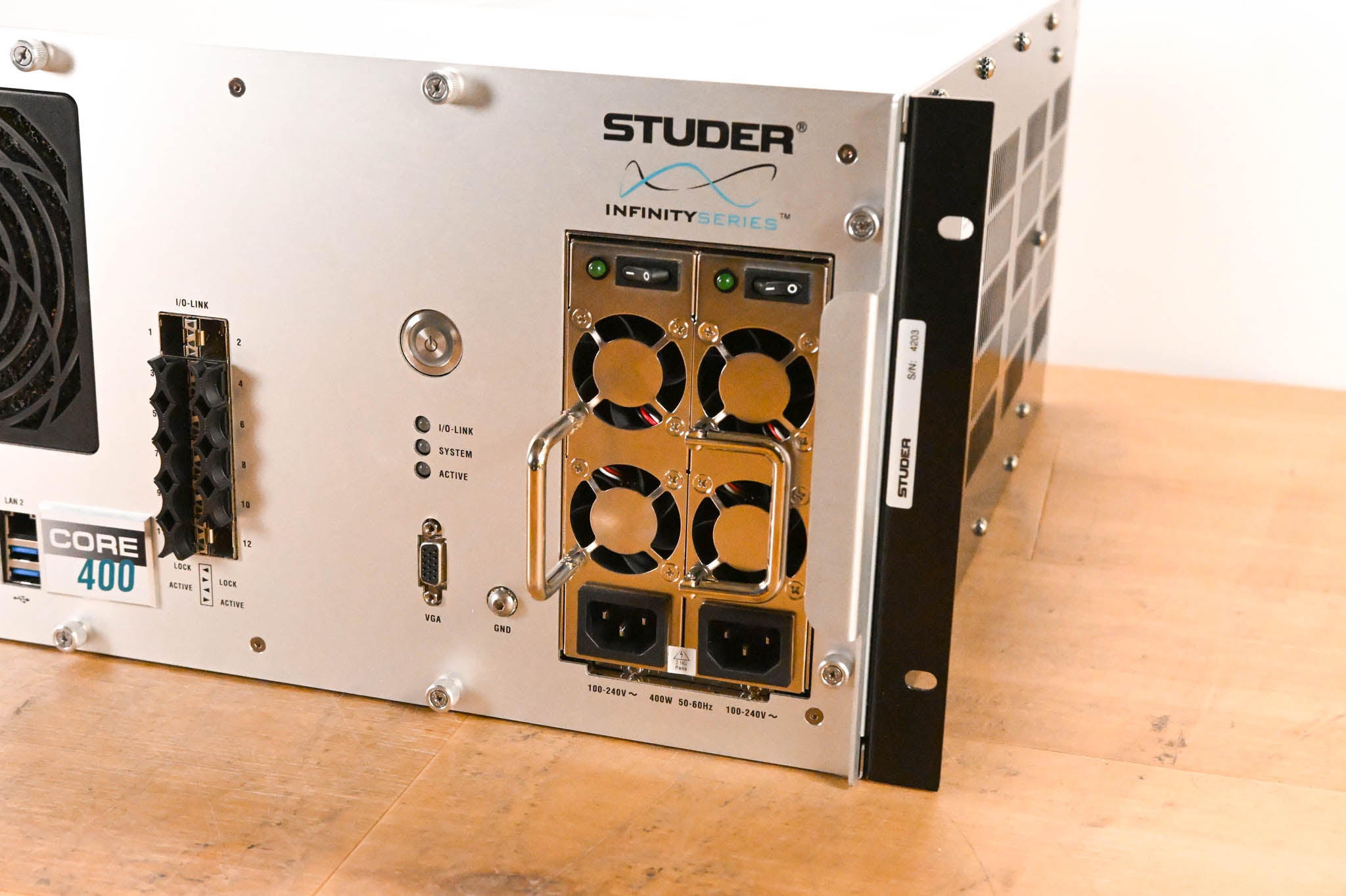 Studer Infinity Core 400 Broadcast Mixing Console Processor