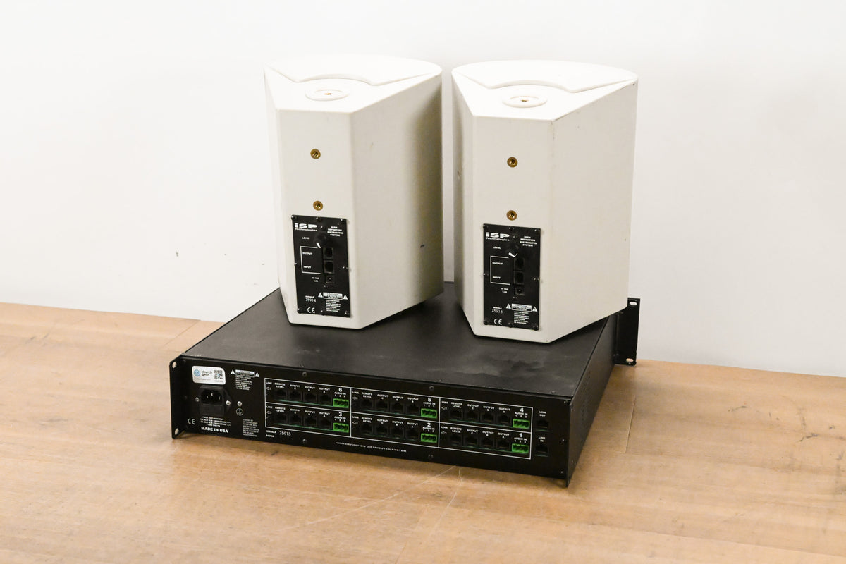 iSP Technologies MC1000 HDDS Master Control Module w/ 2 Speakers