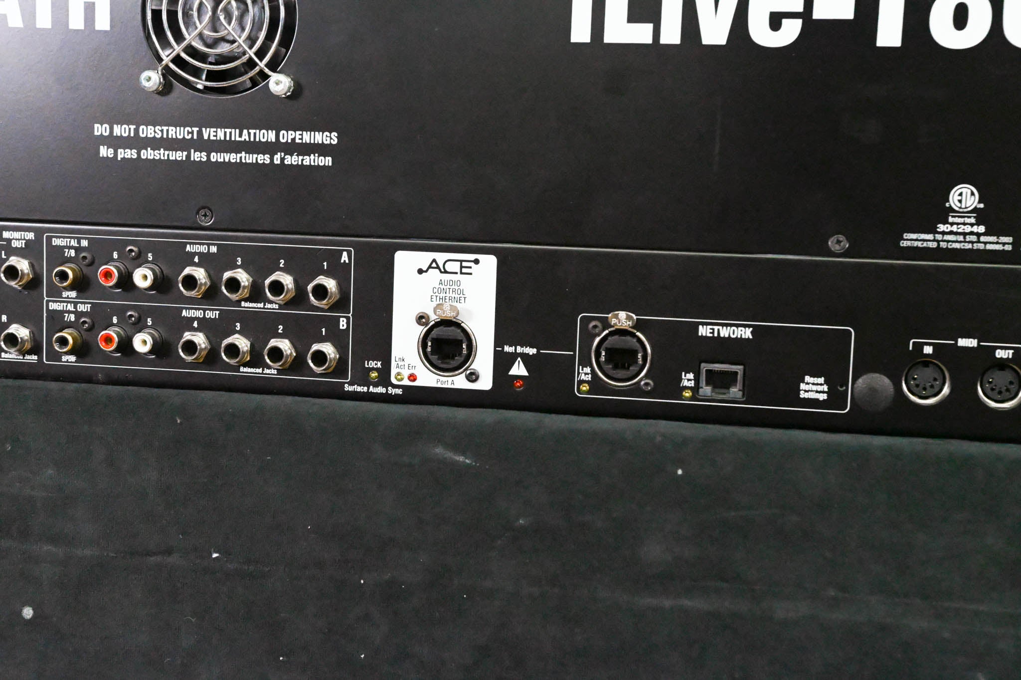 Allen & Heath iLive-T80 Mixing Surface with iDR-48 Fixed Format MixRack