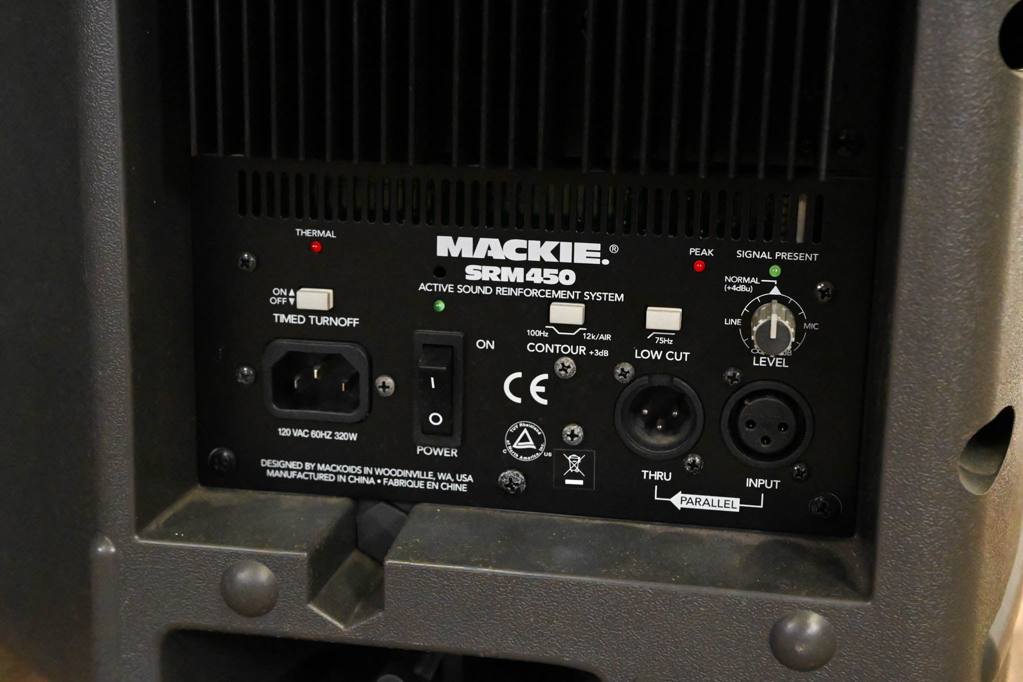 Mackie SRM450 1000W 2-Way 12-inch Powered Portable Loudspeaker (PAIR)