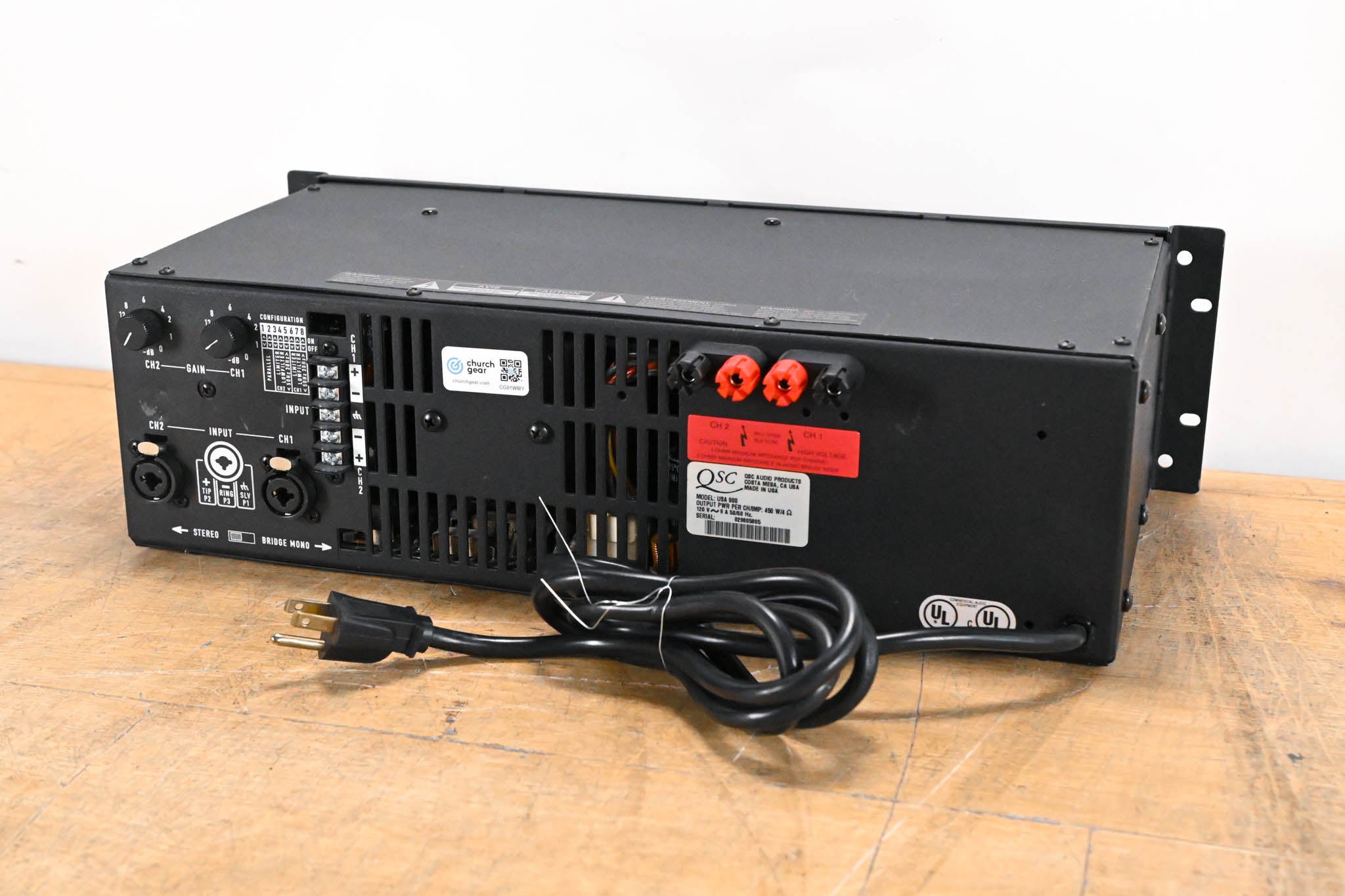 QSC USA 900 2-Channel Power Amplifier