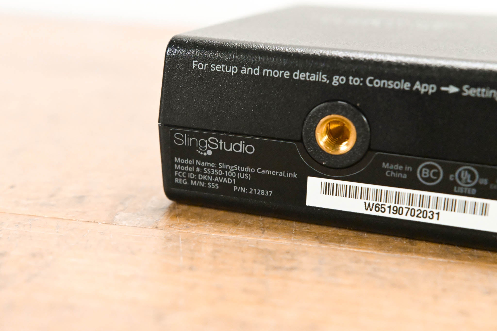 SlingStudio CameraLink