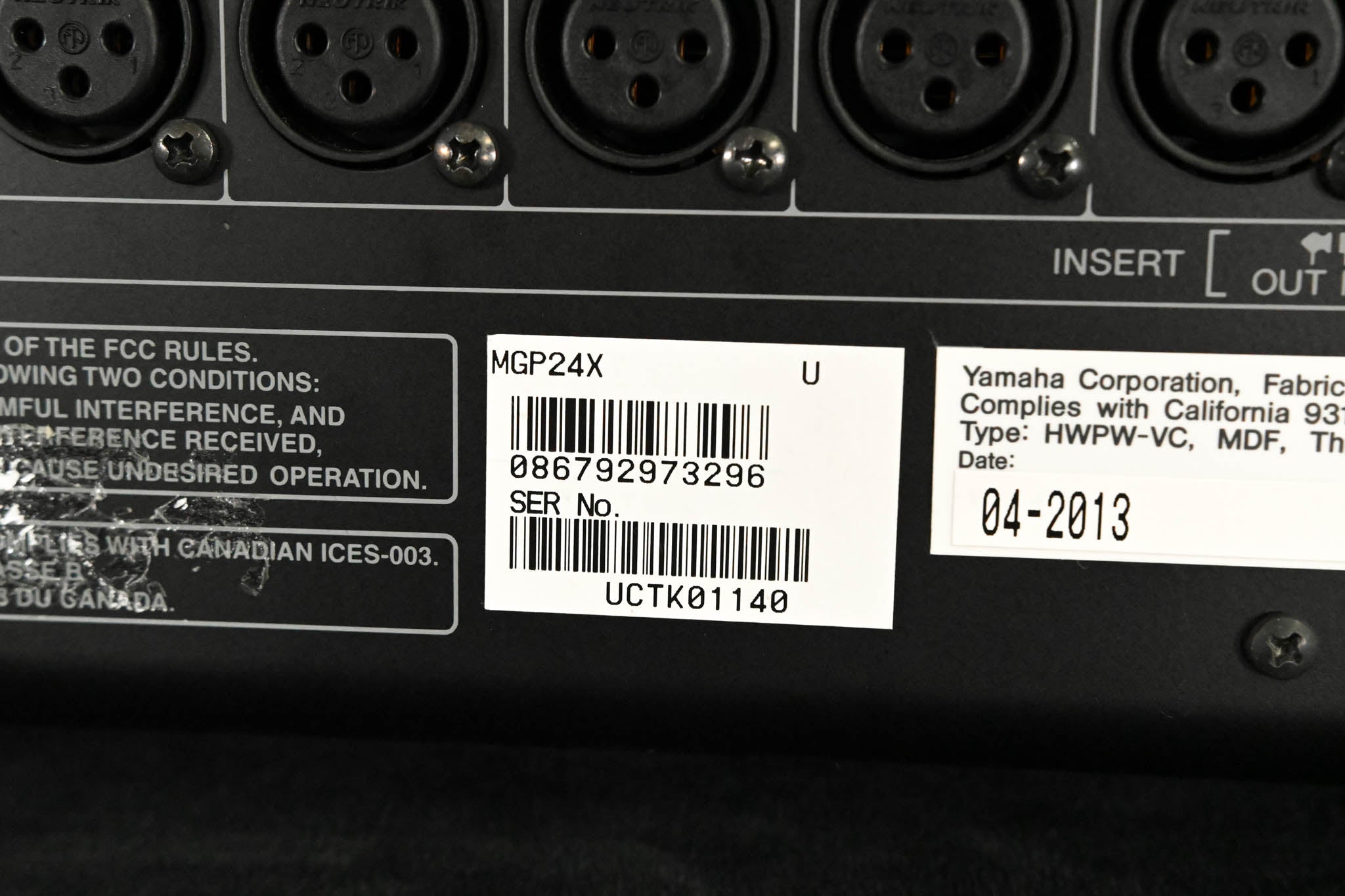 Yamaha MGP24X 24-Channel Mixer with USB and Effects