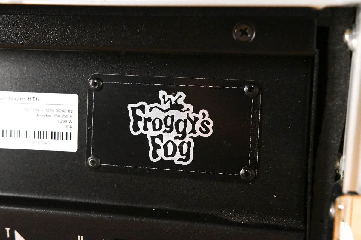 Froggy's Fog Titan HT6 1200W Water-Based Haze Machine (NO POWER CABLE)