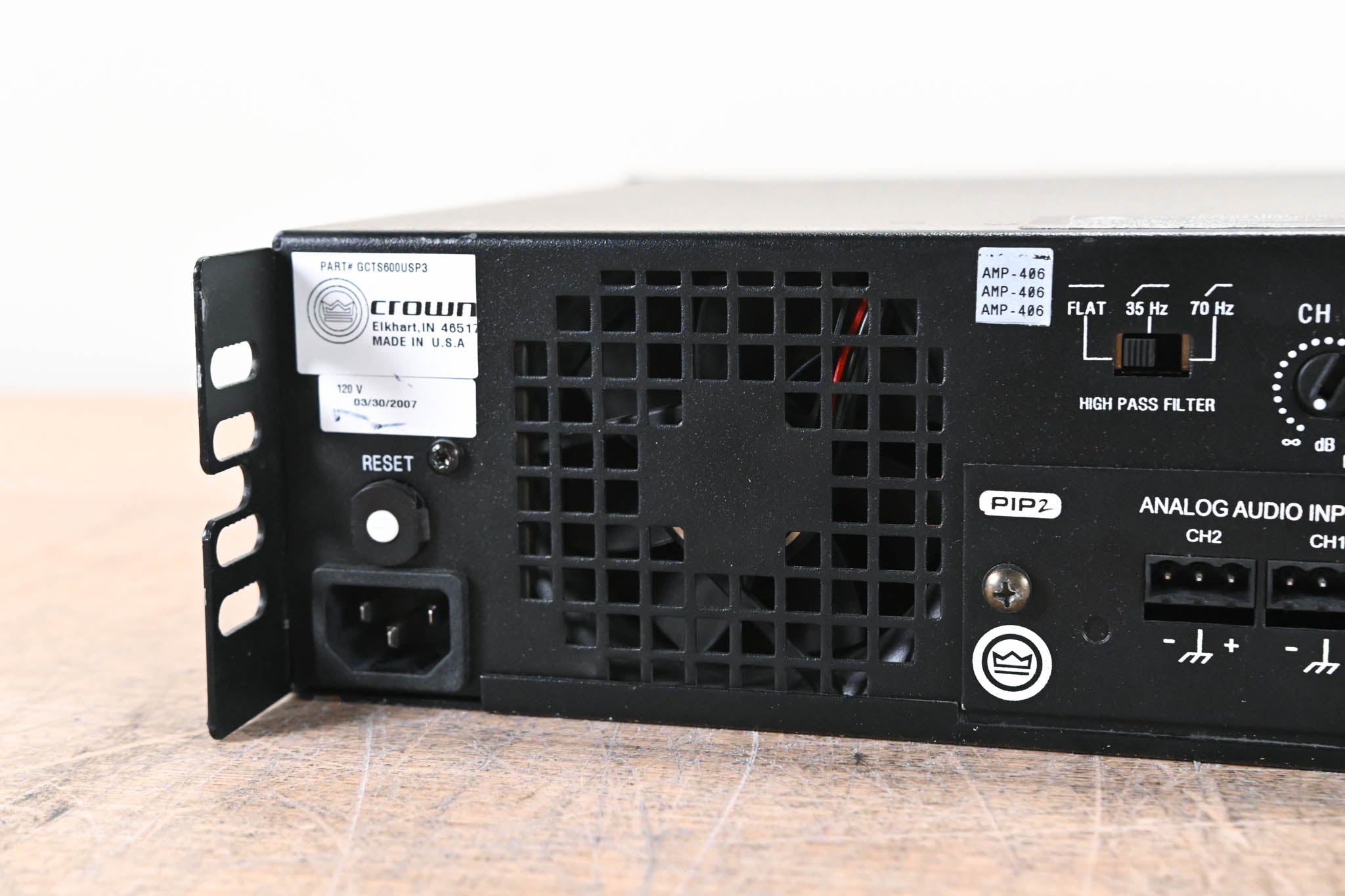 Crown CTs 600 2-Channel Power Amplifier