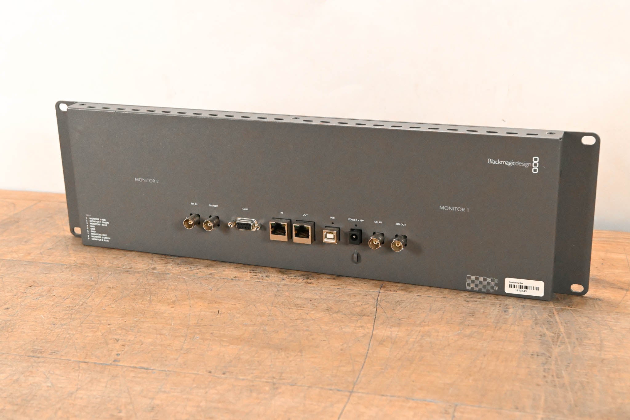 Blackmagic Design Smartview Duo Dual 8" LCD Monitors (NO POWER SUPPLY)