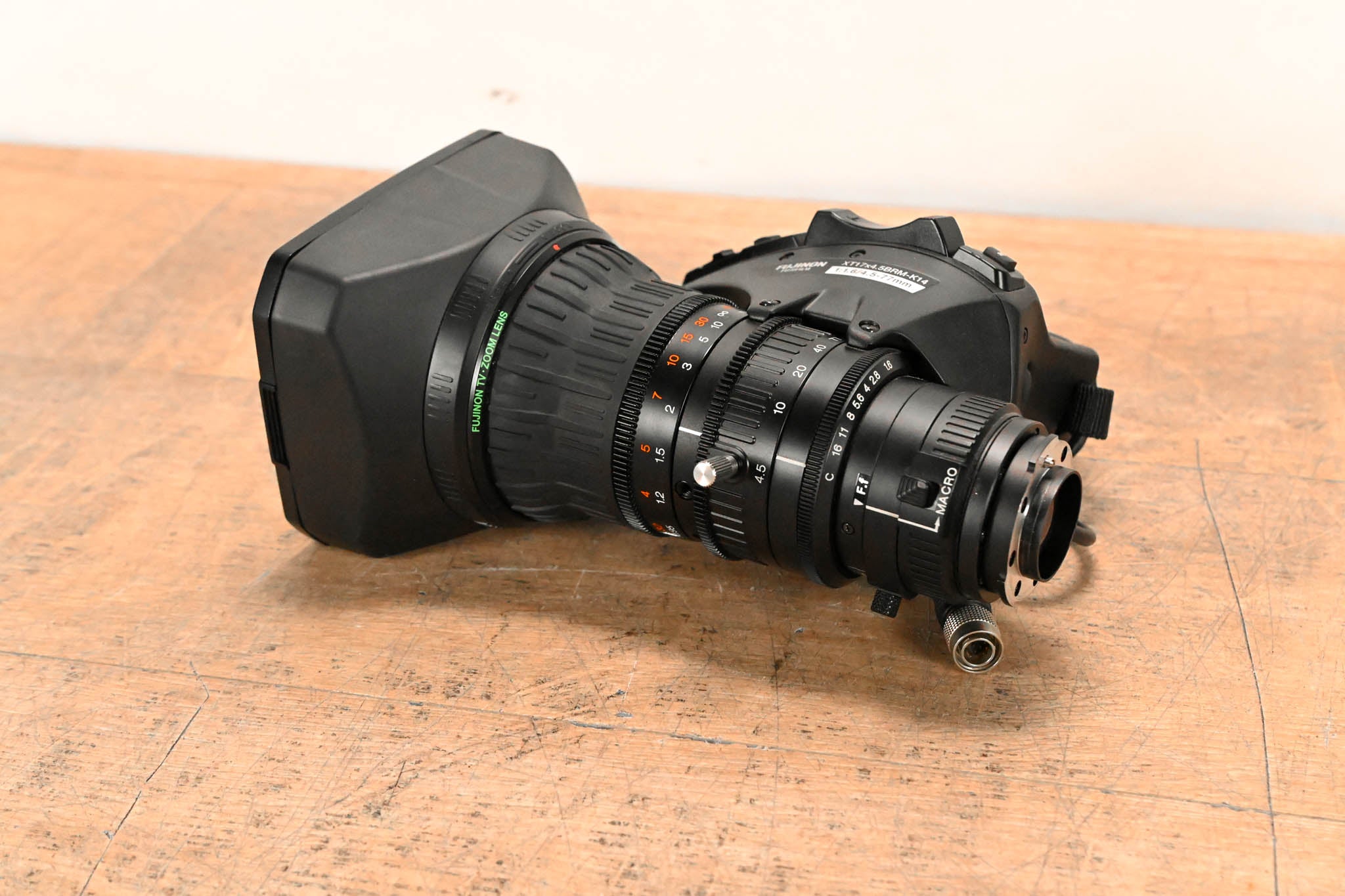 Fujinon XT17x4.5BRM-K14 HD ENG Zoom Lens - 1:1.6/4.5-77mm