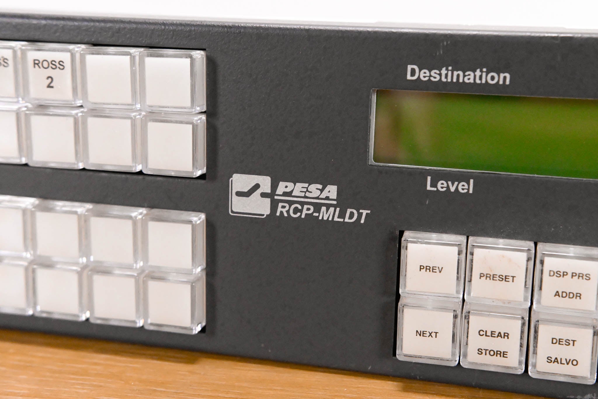 Pesa RCP-MLDT 2RU Matrix Switcher Control Panel (NO POWER SUPPLY)