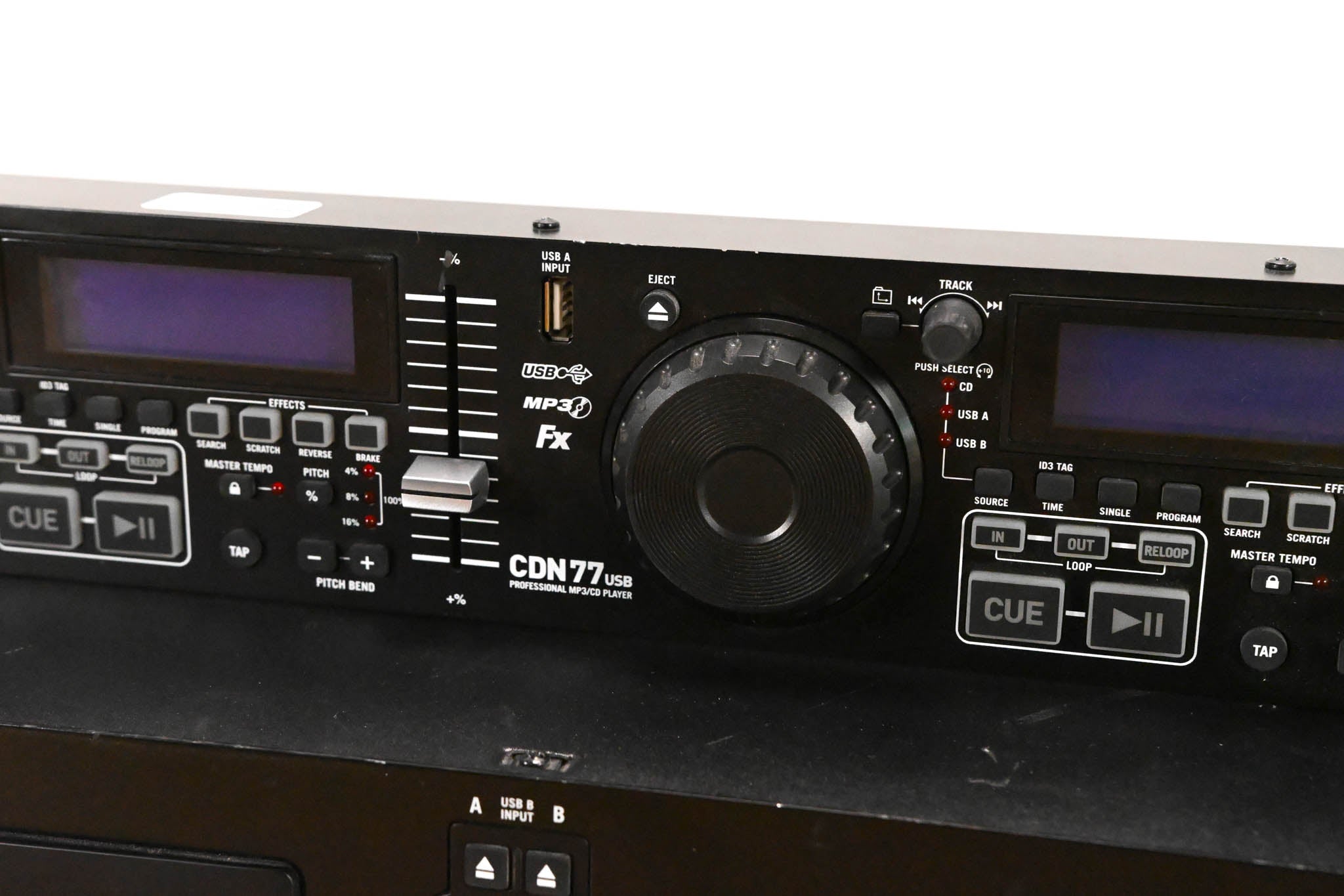 Numark CDN77USB Professional MP3 USB/CD Player with Controller