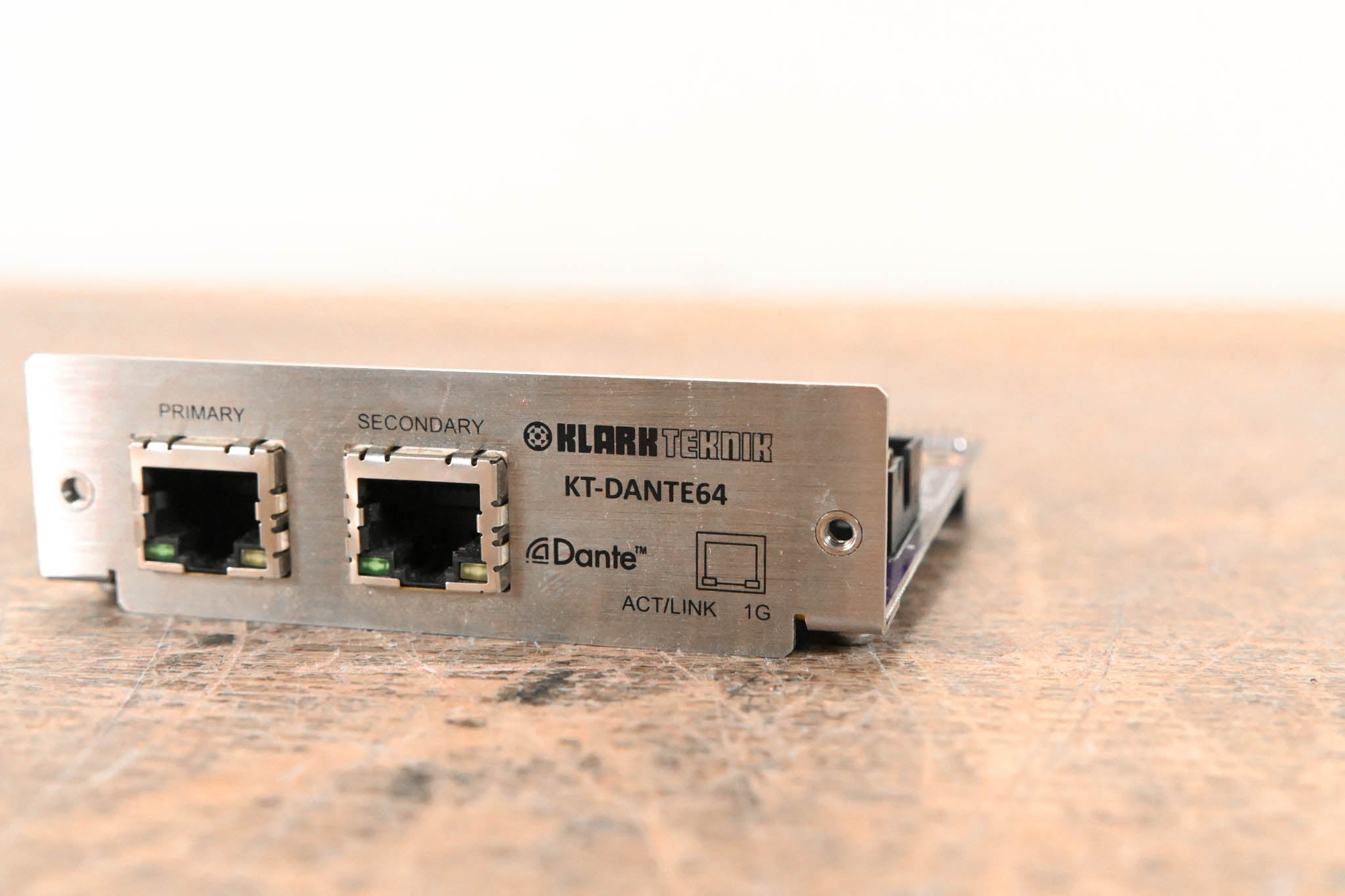 Klark Teknik KT-DANTE64 Audinate Dante Network Module