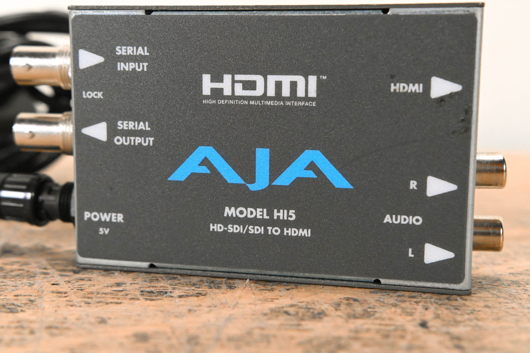 AJA HI5 HD/SD-SDI to HDMI Video and Audio Converter