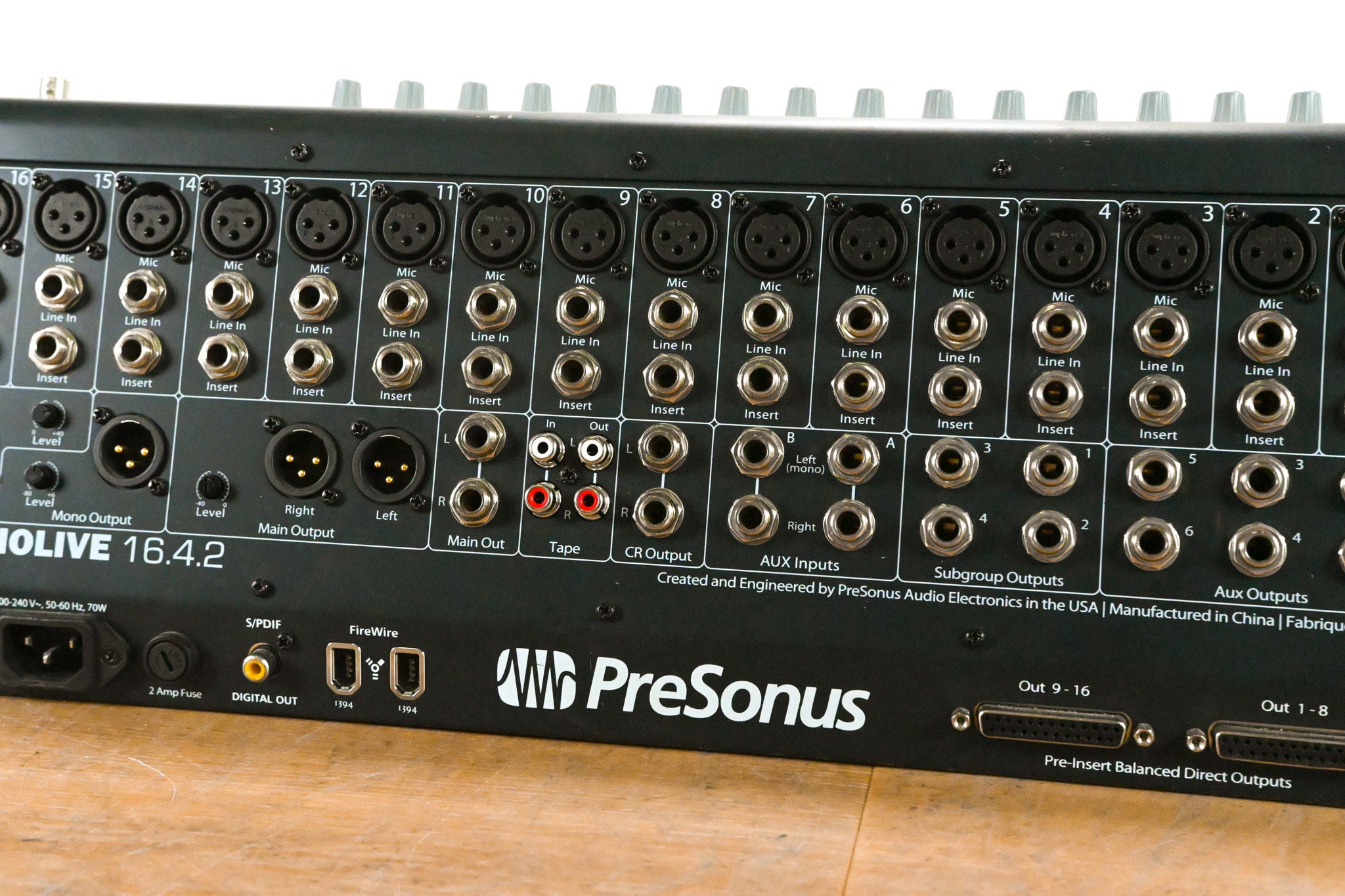 PreSonus StudioLive 16.4.2 16-Channel Digital Audio Mixer