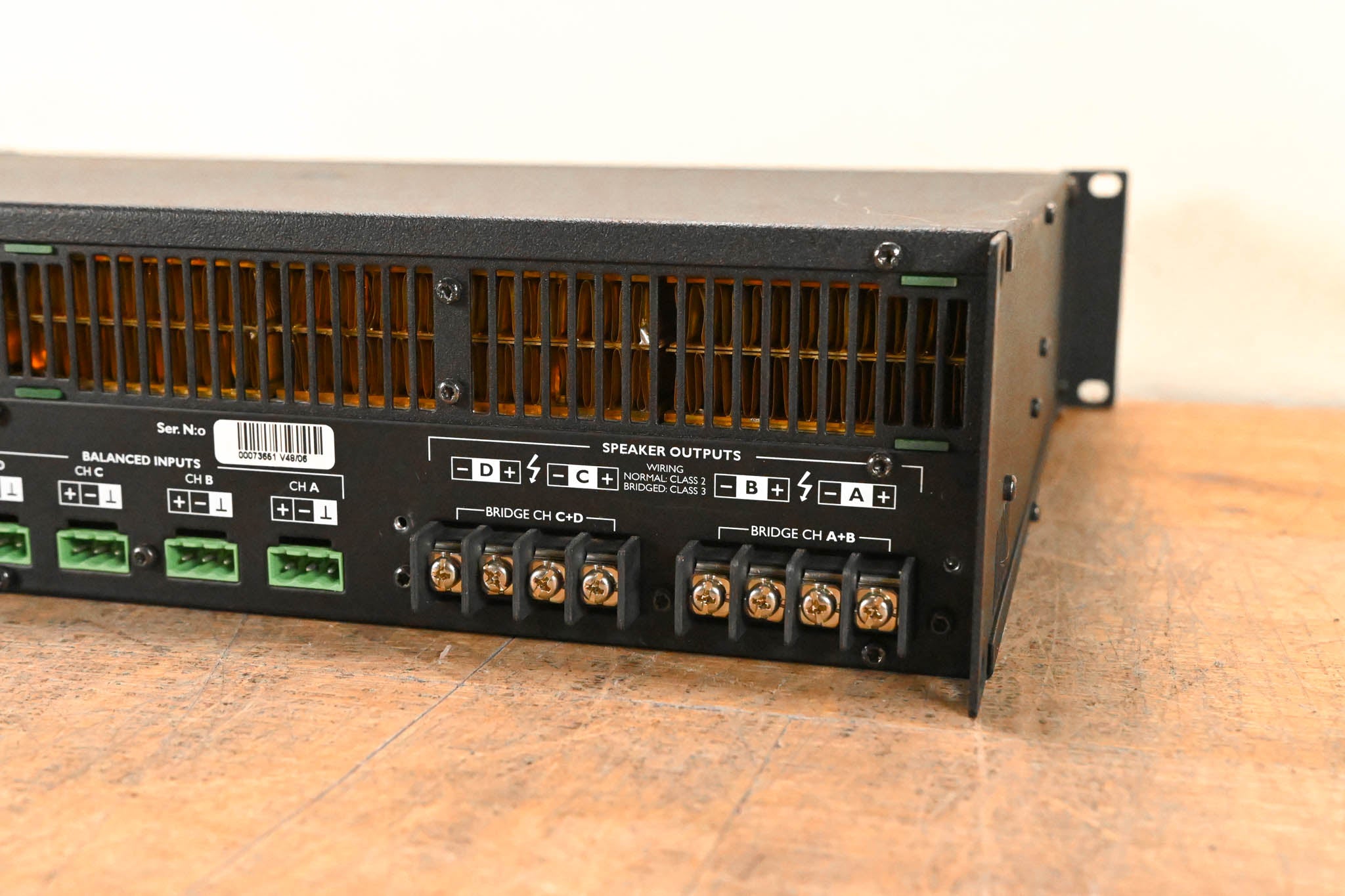 Lab Gruppen C 48:4 4800W 4-Channel Power Amplifier