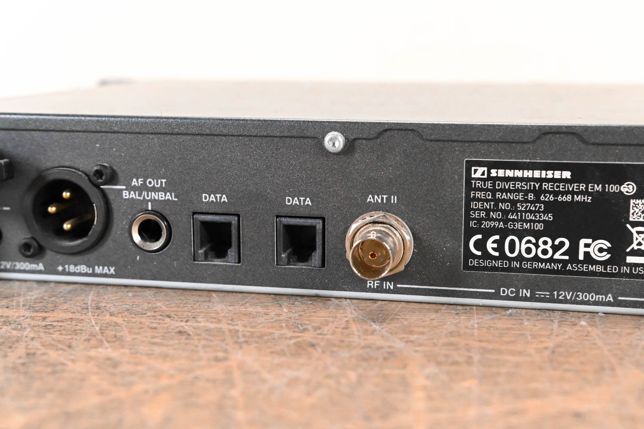 Sennheiser EM 100 G3 Wireless Receiver - 626-668 MHz