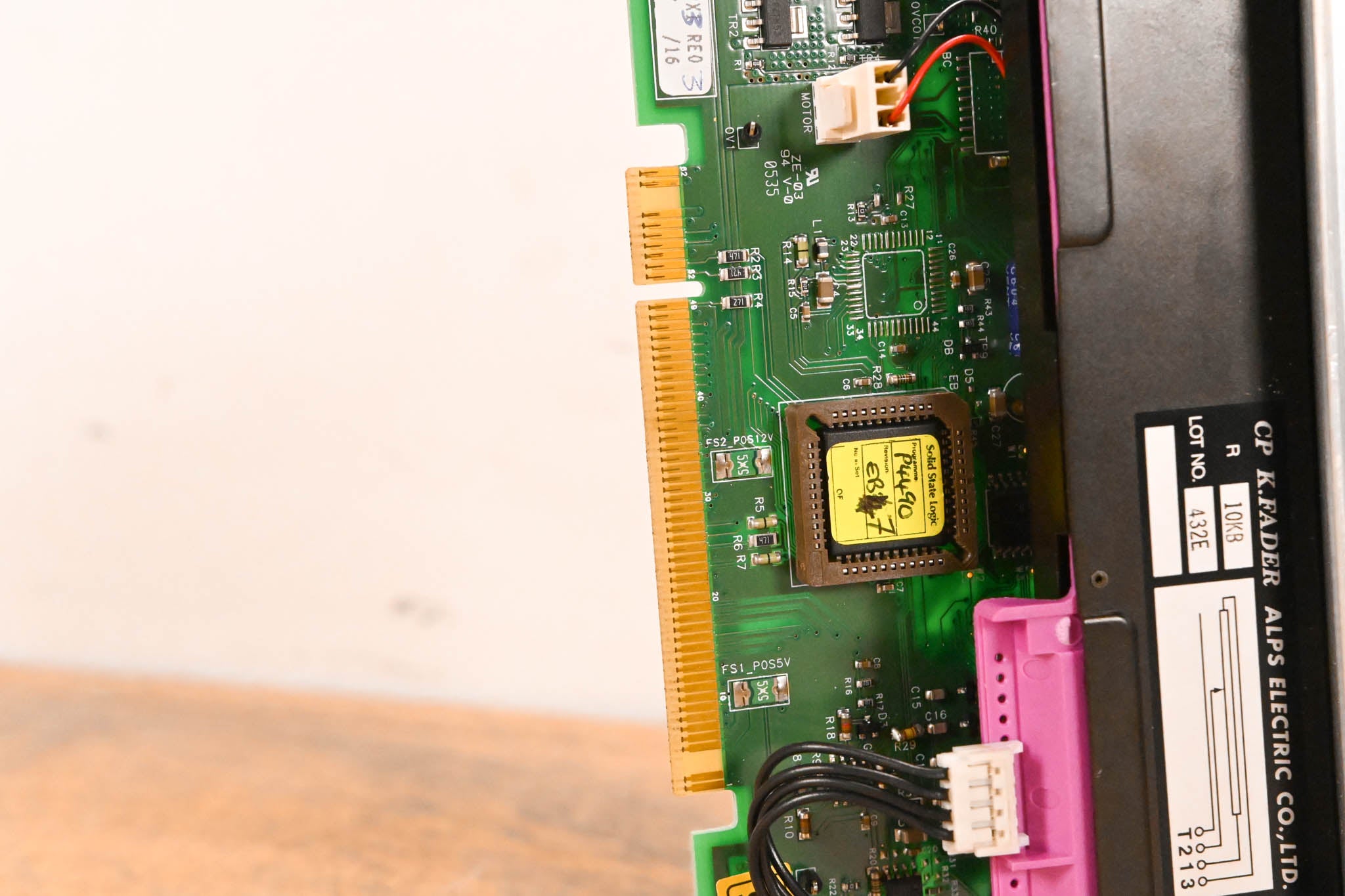 Solid State Logic C300 HD Motorized Fader Module – ALPS K-Fader Assembly