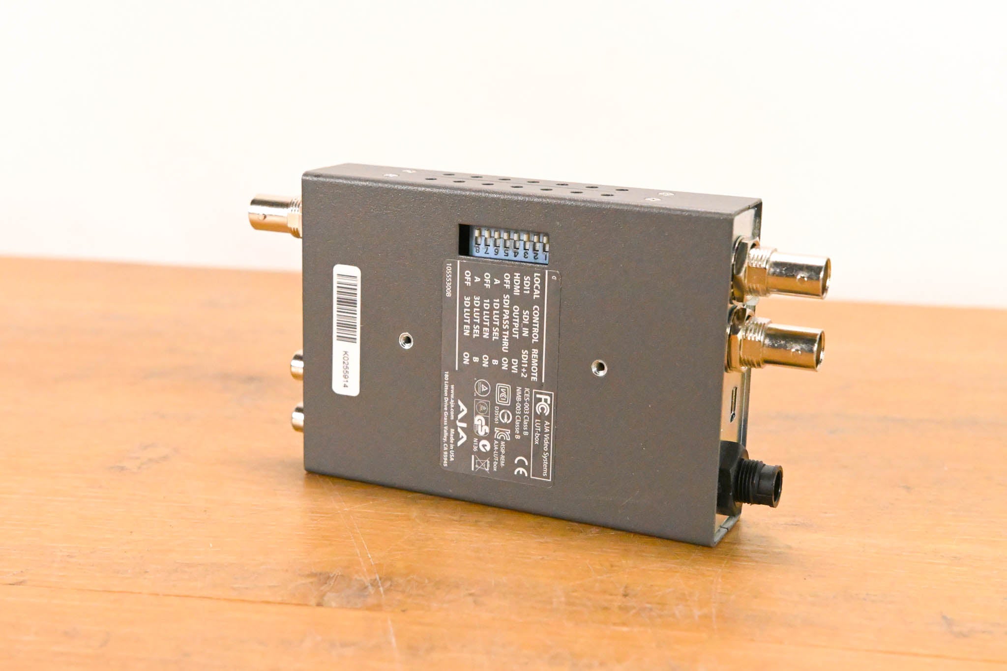 AJA LUT-box In-Line Color Transform (NO POWER SUPPLY)