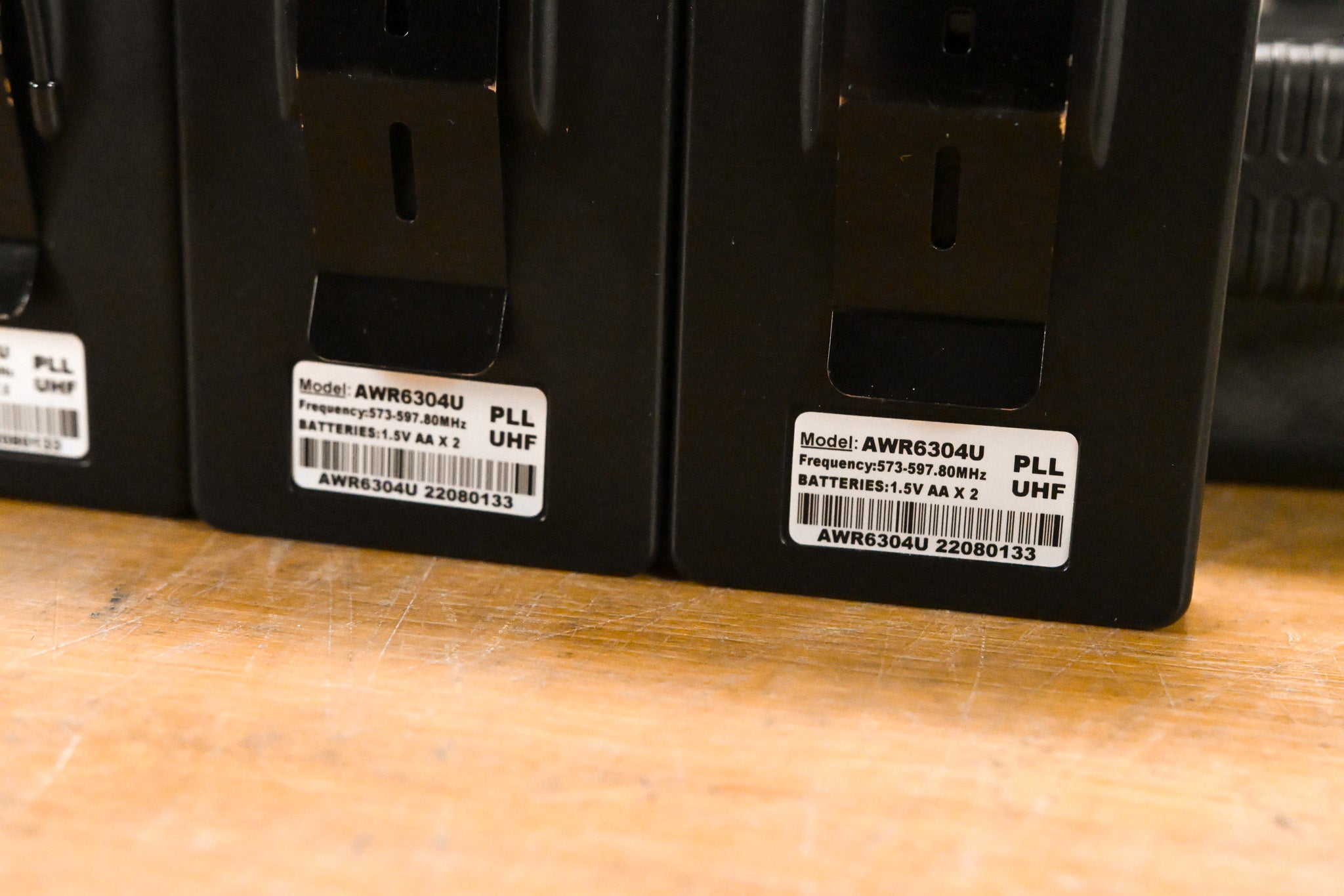 Audio2000's AWM630AU IEM System w/ four Bodypack Receivers: 573-597.8MHz