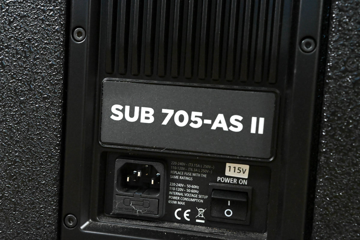 RCF SUB 705-AS II 15-inch Active Subwoofer