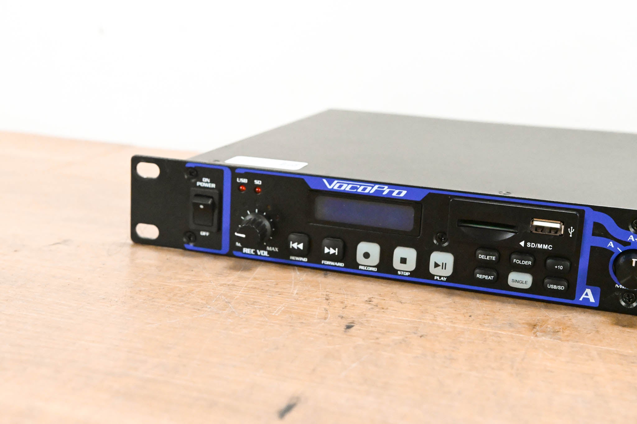VocoPro SDR-4000 Dual Digital USB/SD Audio Recorder