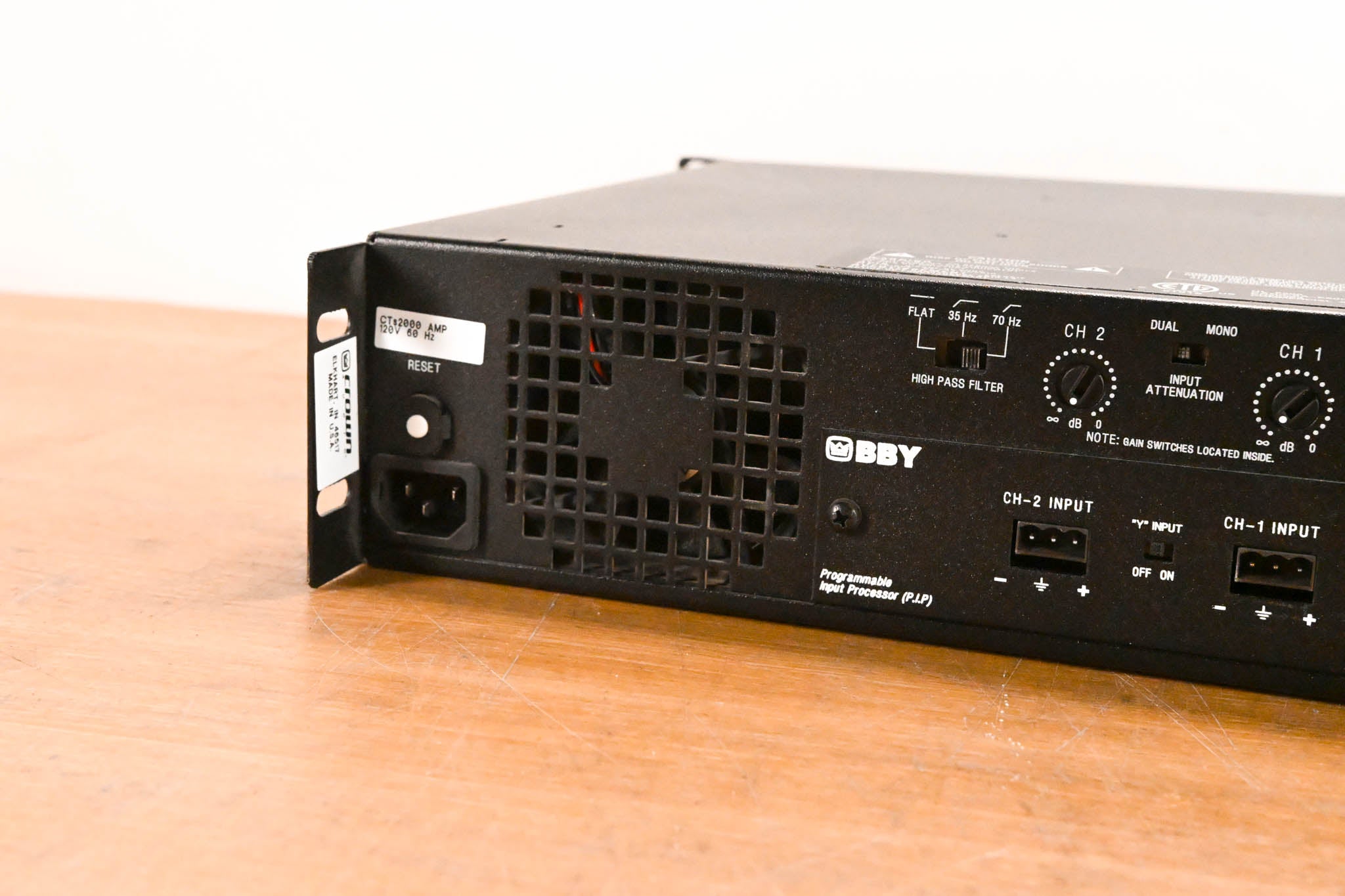 Crown CTs 2000 2-Channel 1000W Power Amplifier