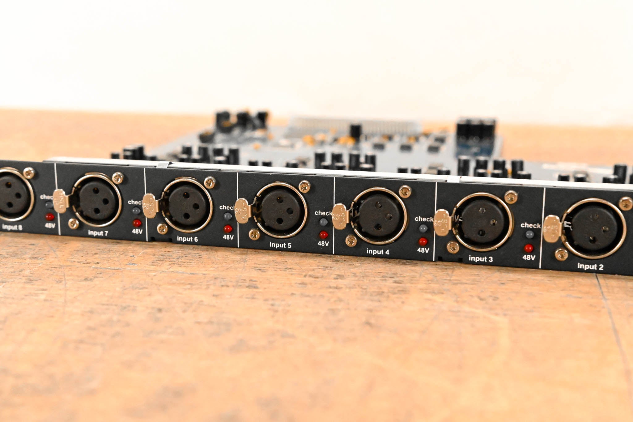 Midas DL441 8 Analog Mic/Line Input Card with Midas Microphone Preamps
