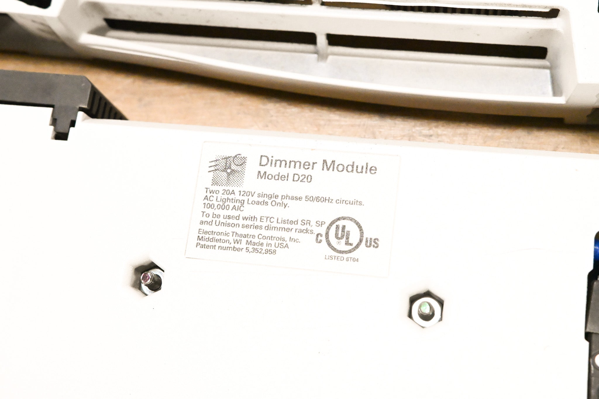 ETC D20 Dual 20A Dimmer Module (Pack of 4)