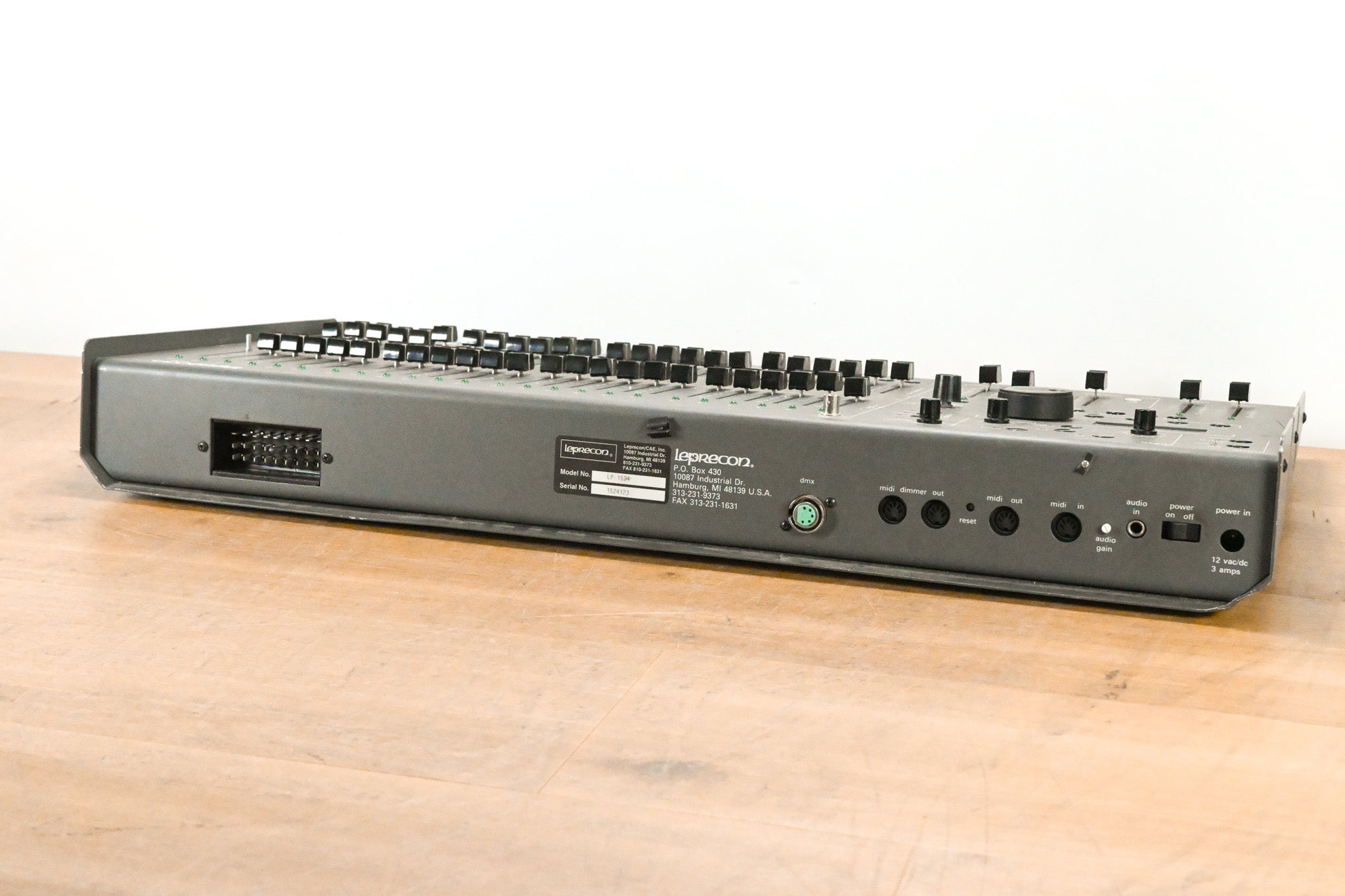 Leprecon LP-1524 24-Channel Lighting Console (NO POWER SUPPLY)