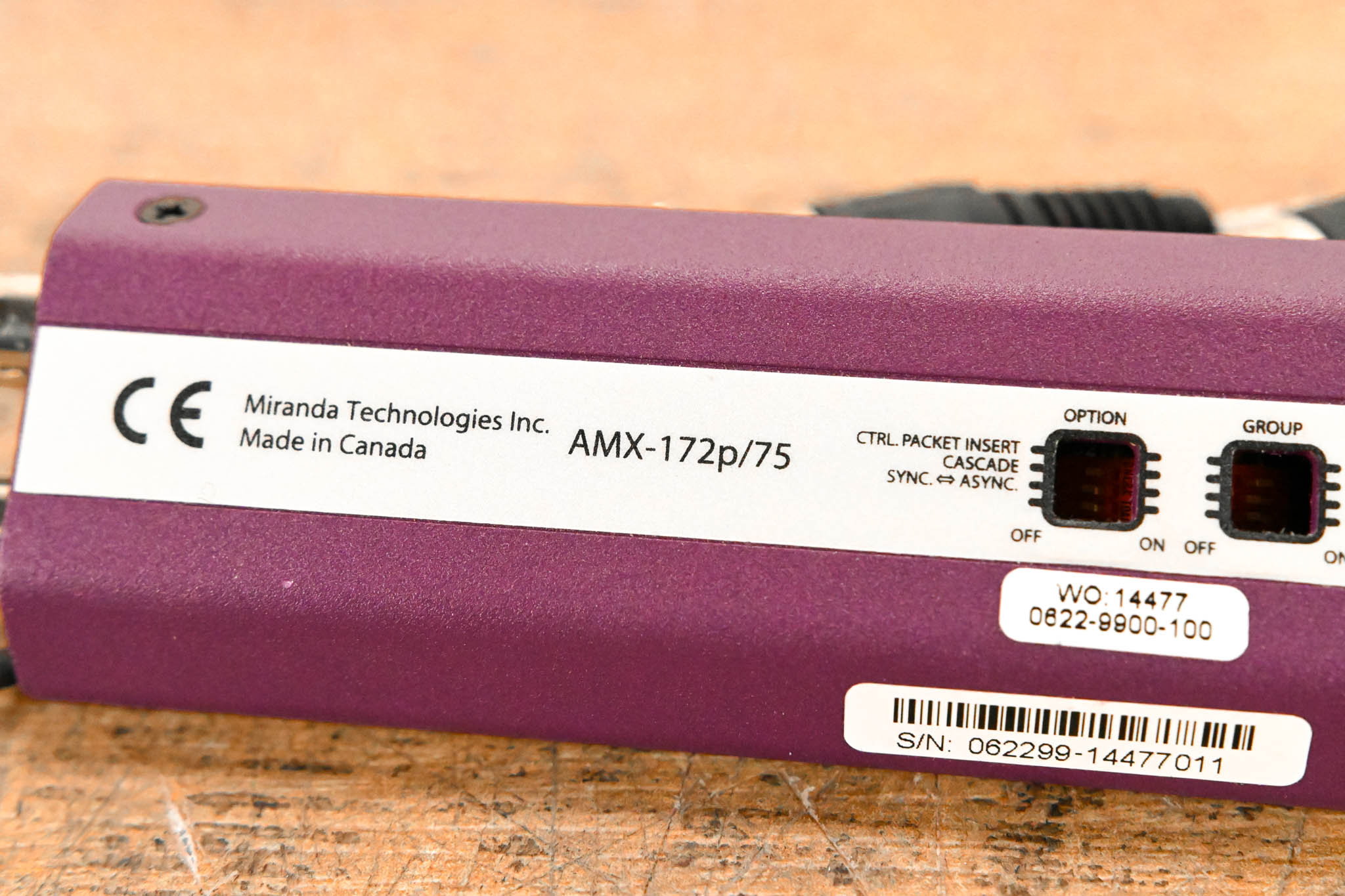 Miranda picoLink AMX-172p/75 Audio Multiplexer (NO PSU)