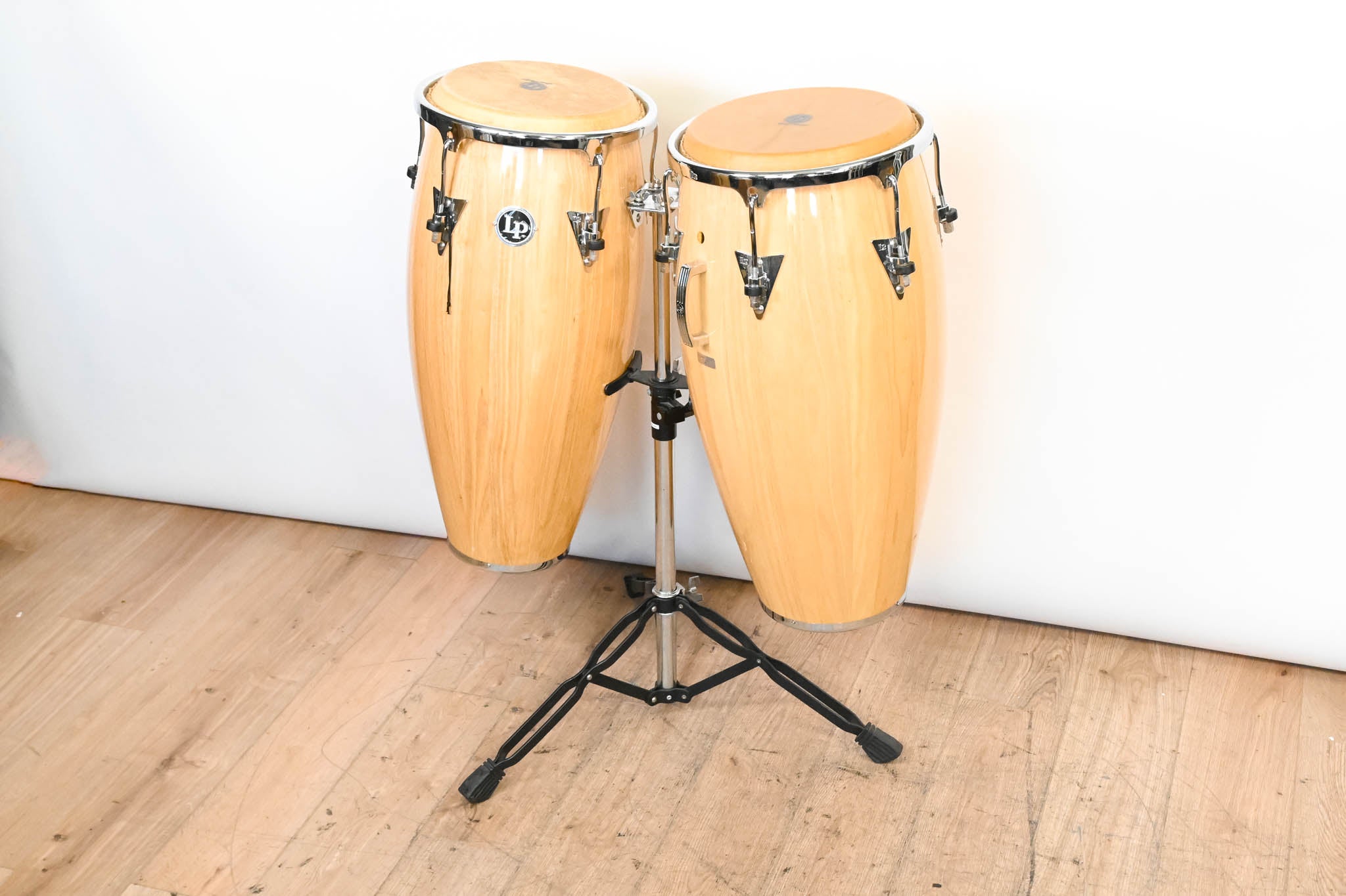 LP Classic II Series Conga and Quinto Set with Stand