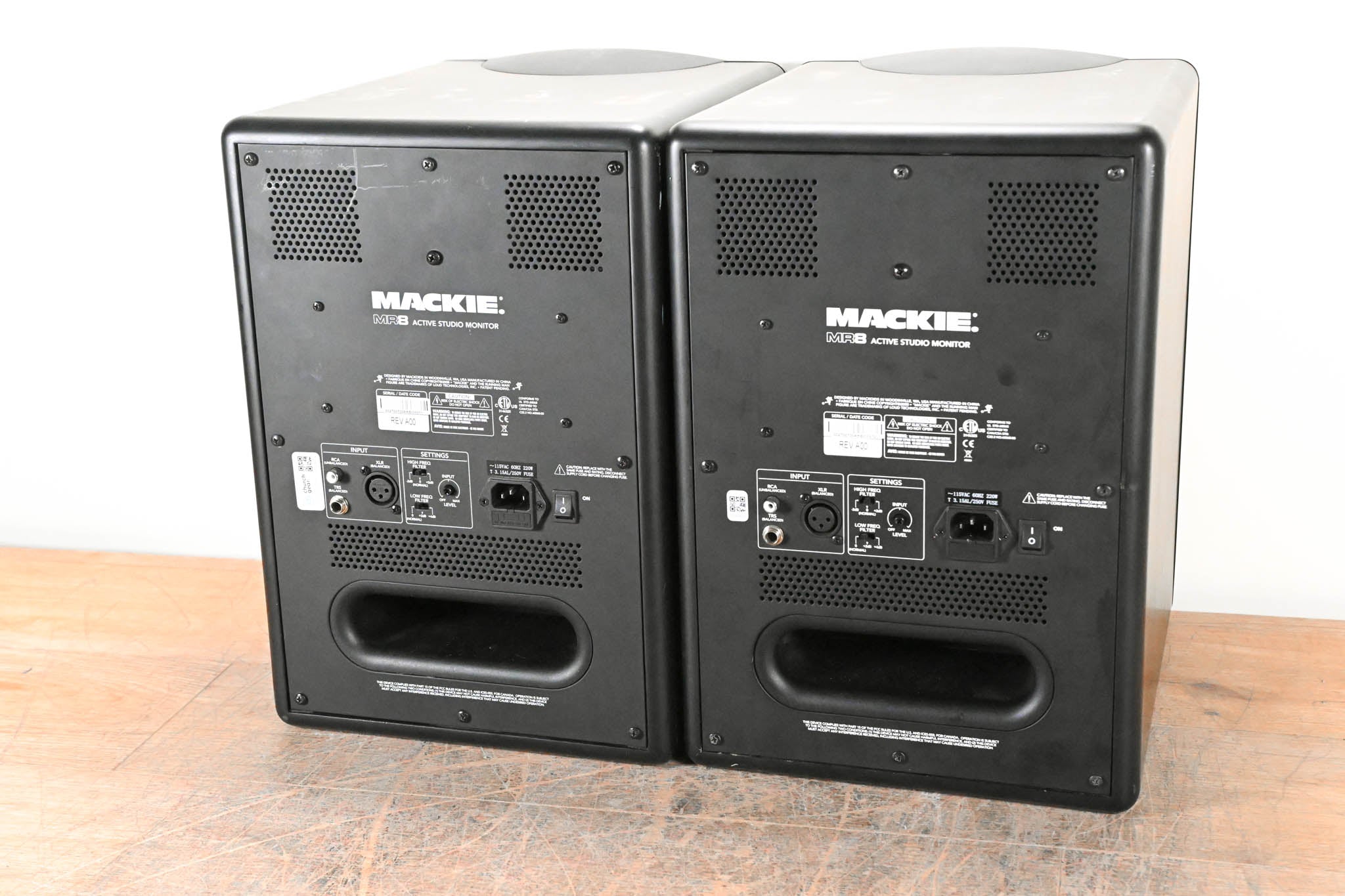 Mackie MR8 8" Active Studio Monitor (PAIR)