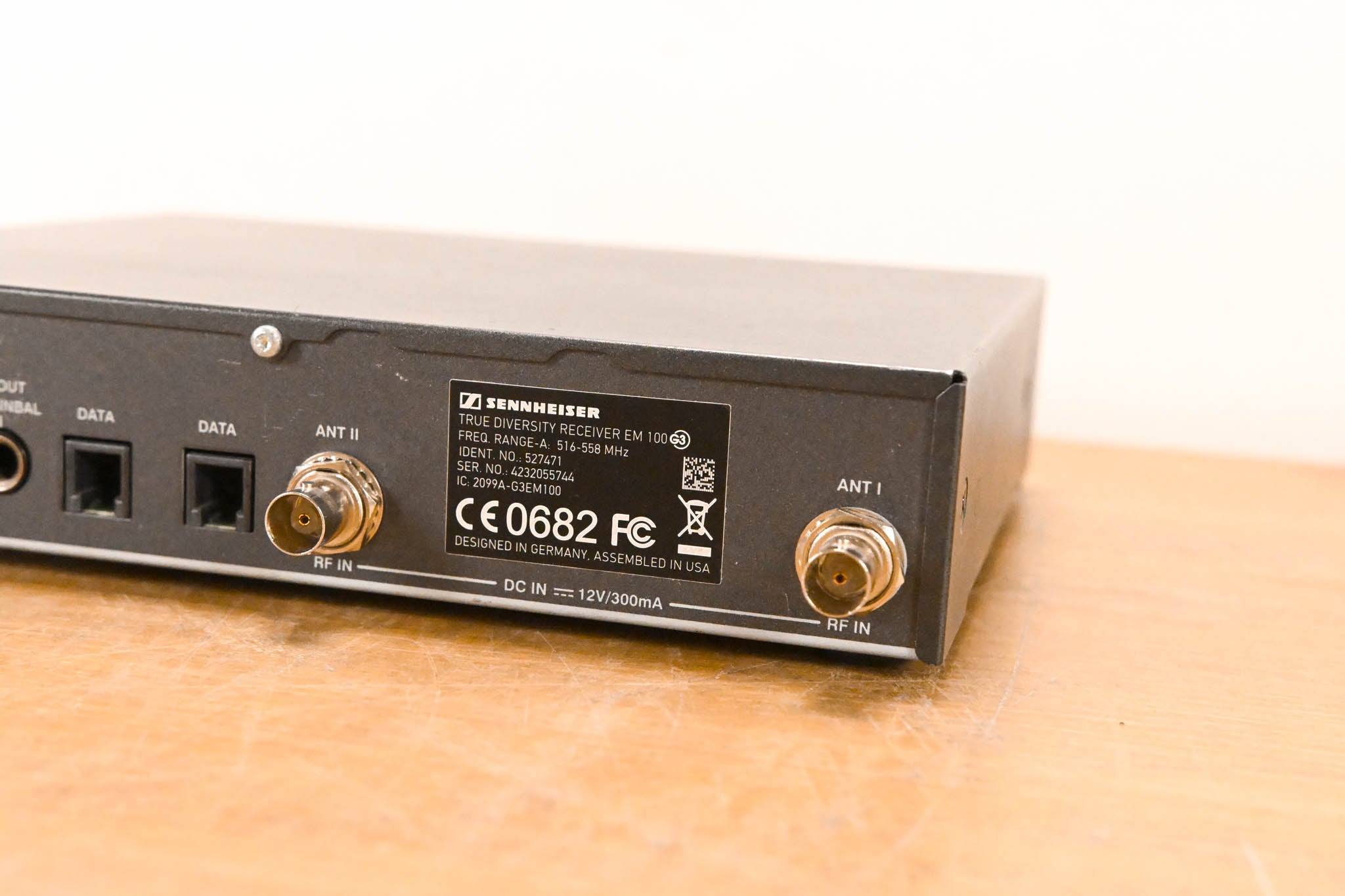 Sennheiser ew 100 G3 Bodypack Wireless System - A Range NO POWER SUPPLY