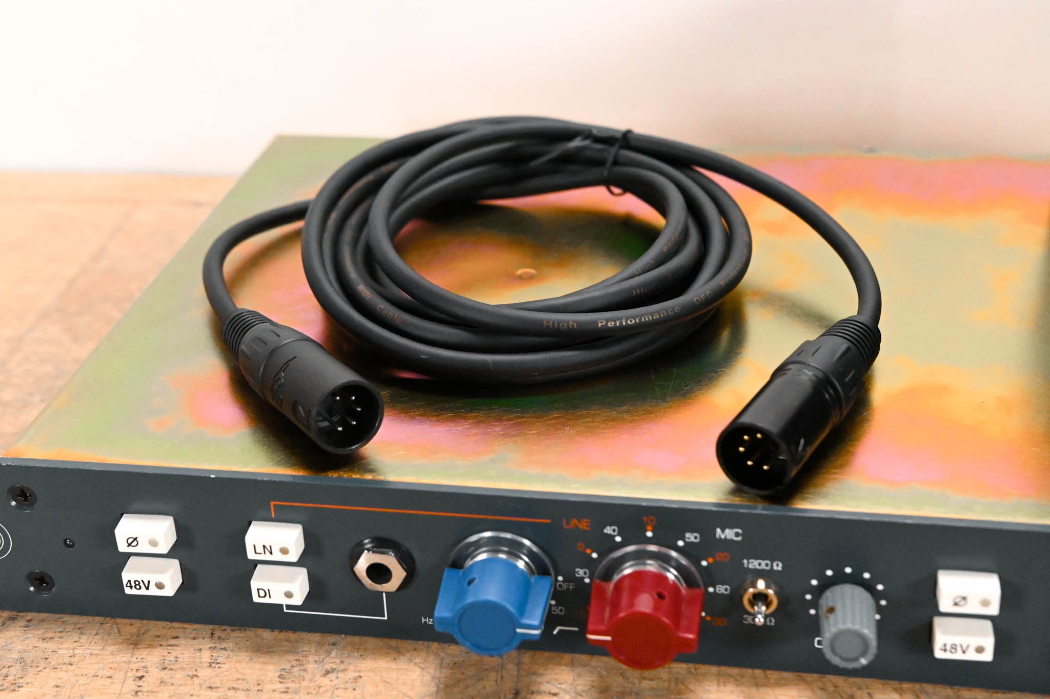 BAE 1073MPF Dual-Channel Microphone Preamp with Power Supply