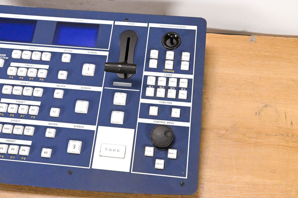 Analog Way TRK-800 Triple Remote Control Keypad for Seamless Switchers