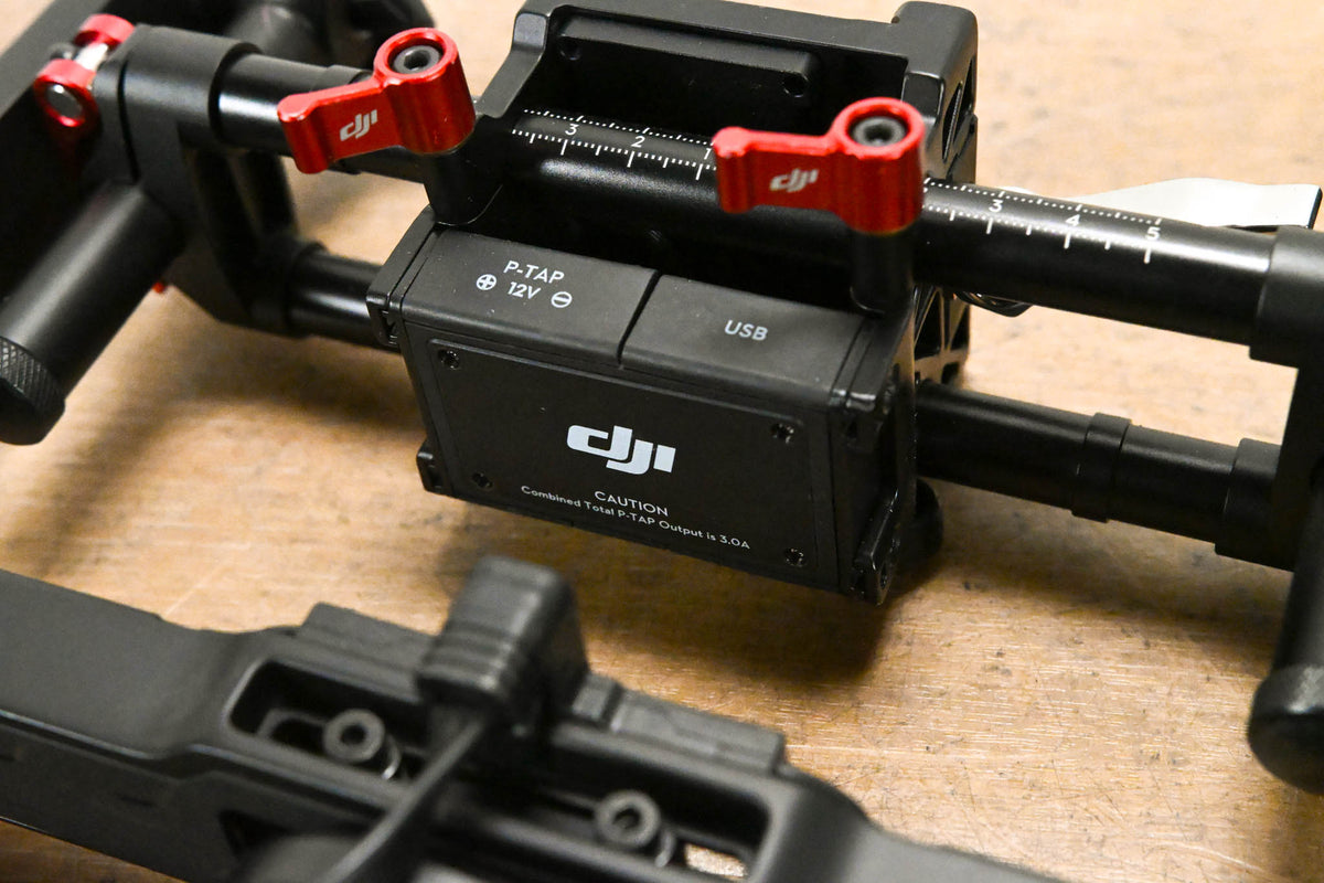 DJI Ronin-M RM-6 3-Axis Gimbal Stabilizer Body & Handles (INCOMPLETE)