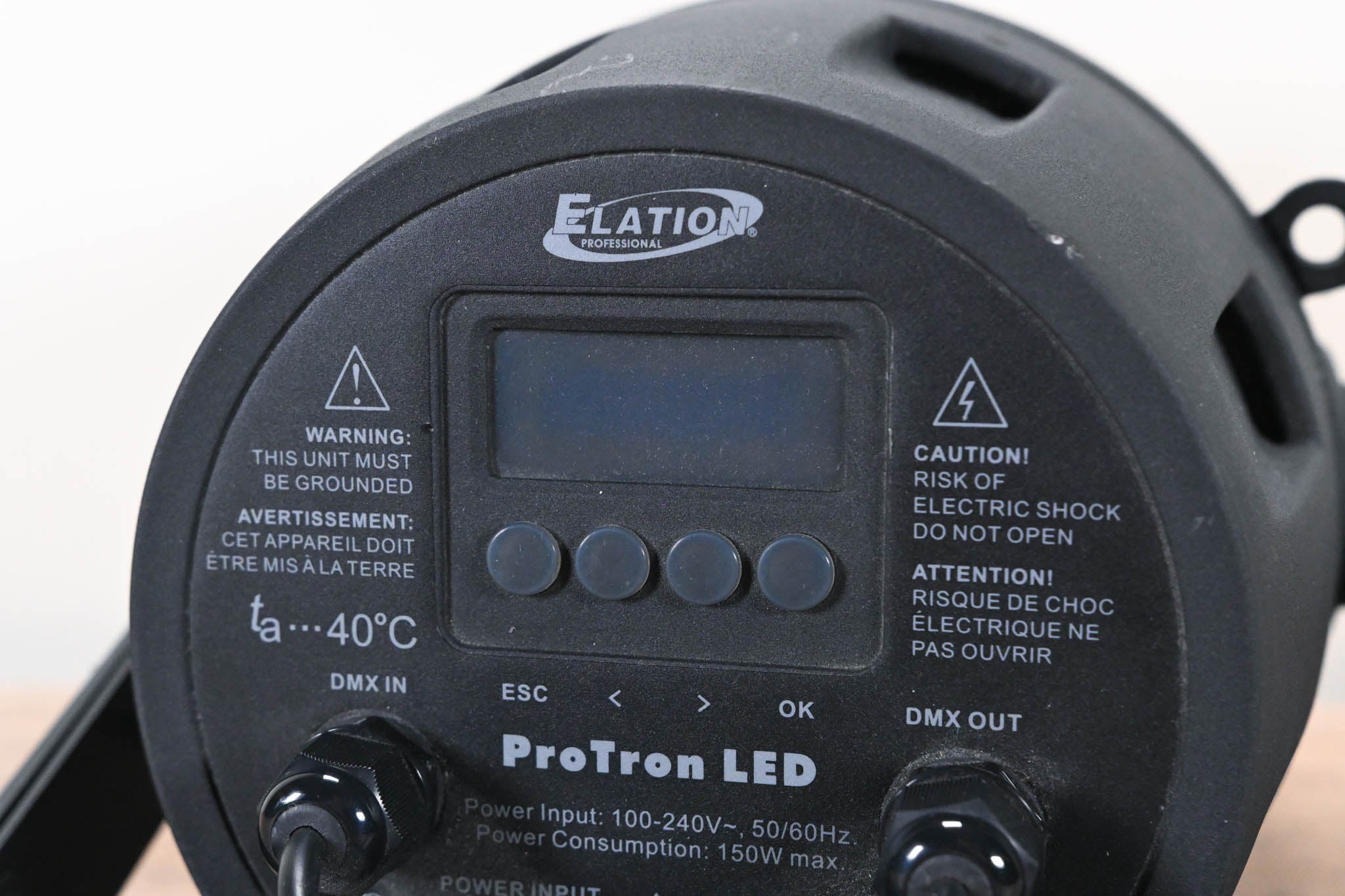 Elation ProTron LED 6,500K Cool White LED Strobe Light