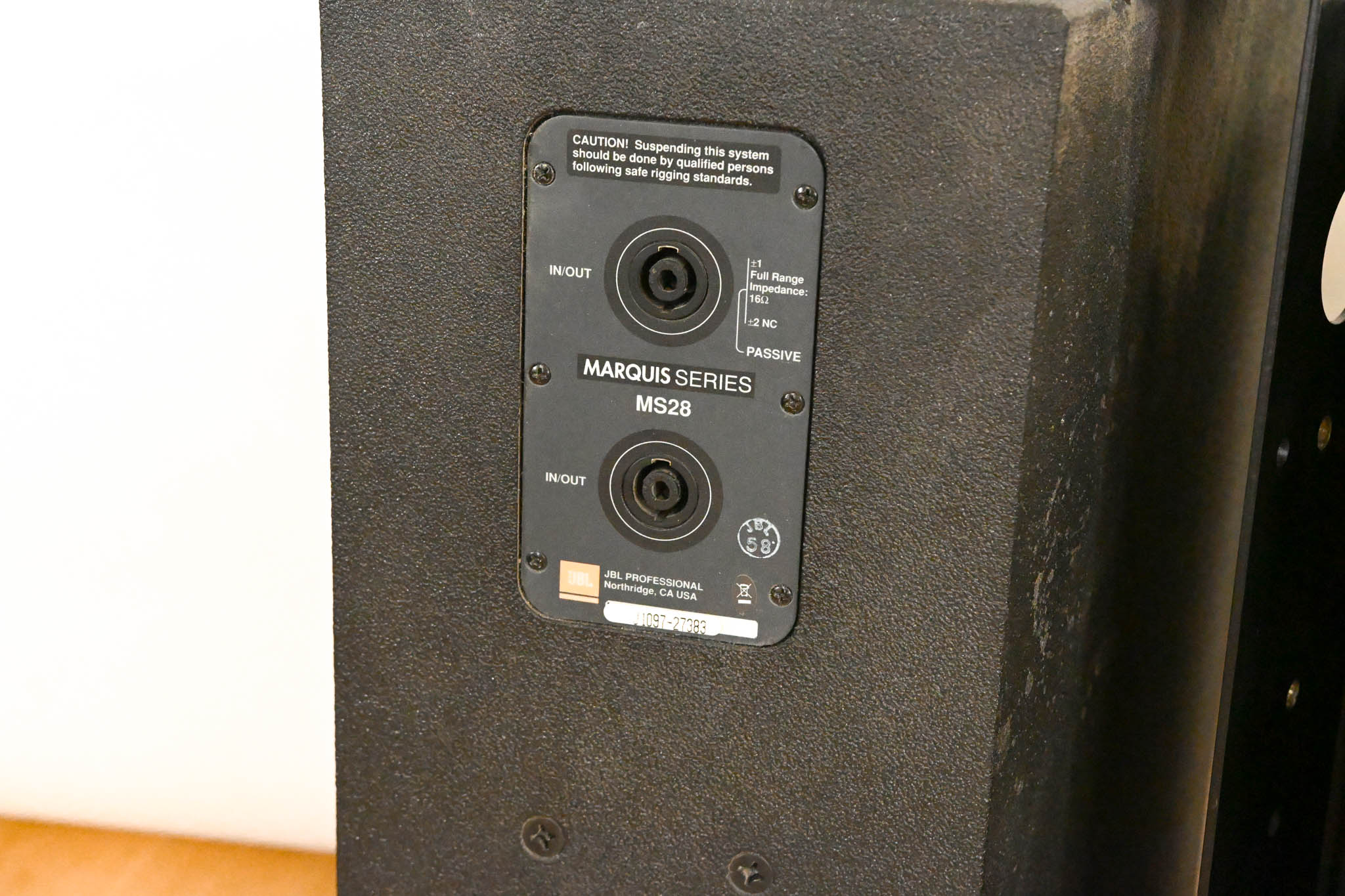 JBL MS28 Ultra Compact 2-Way Full Range Loudspeaker (PAIR)