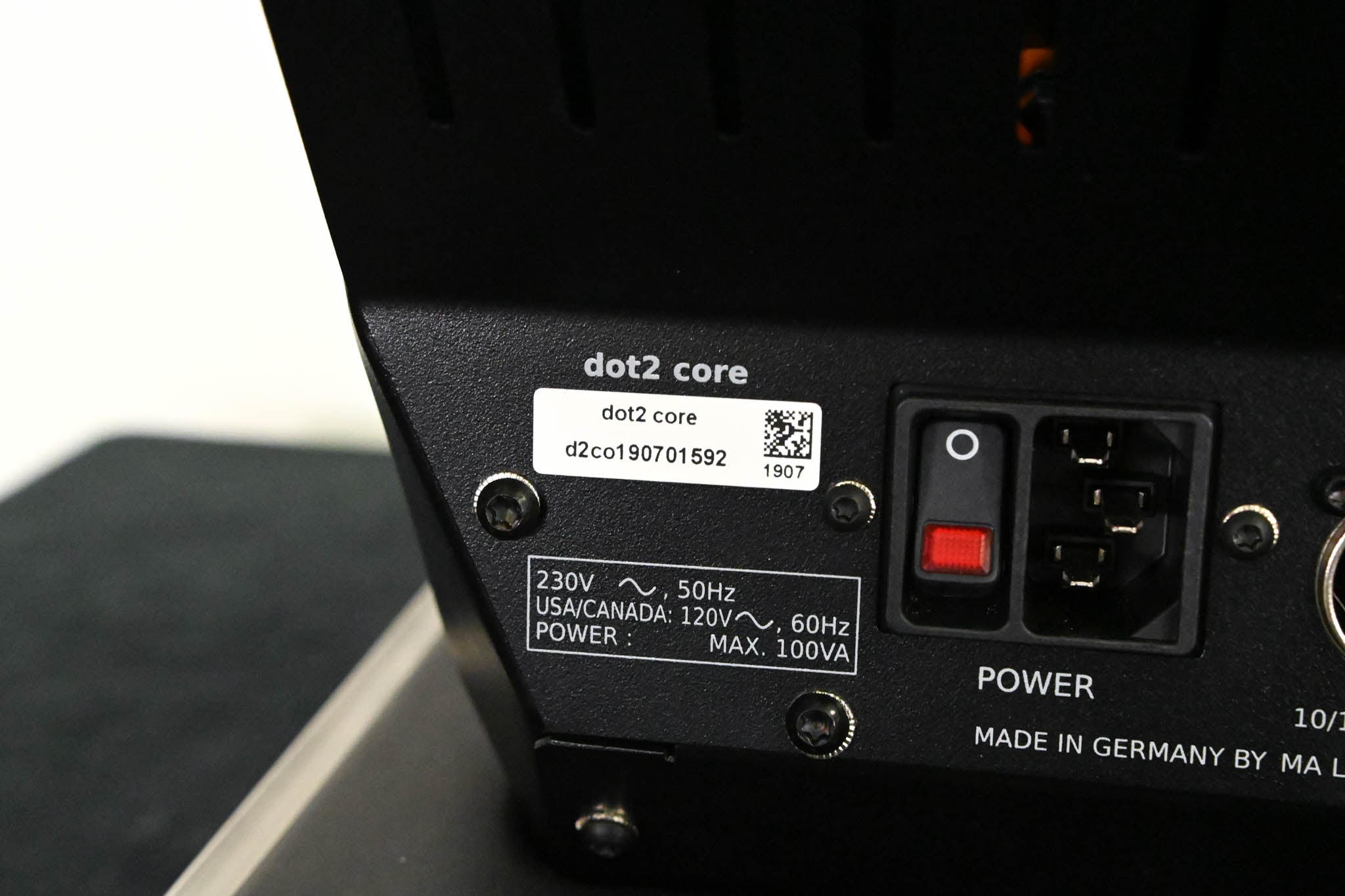 MA Lighting dot2 Core Compact Lighting Console with Road Case