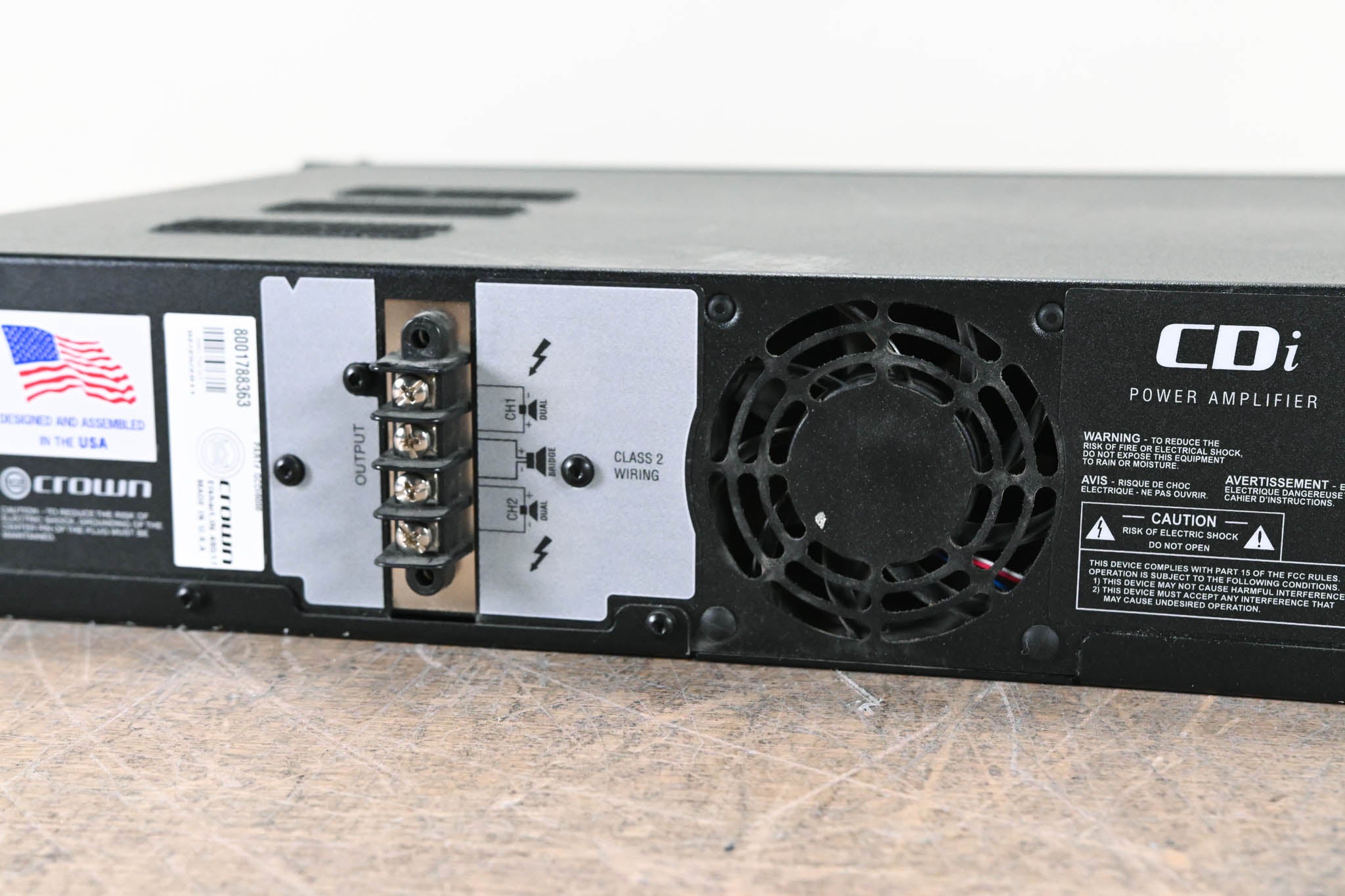 Crown CDi 6000 2-Channel Power Amplifier