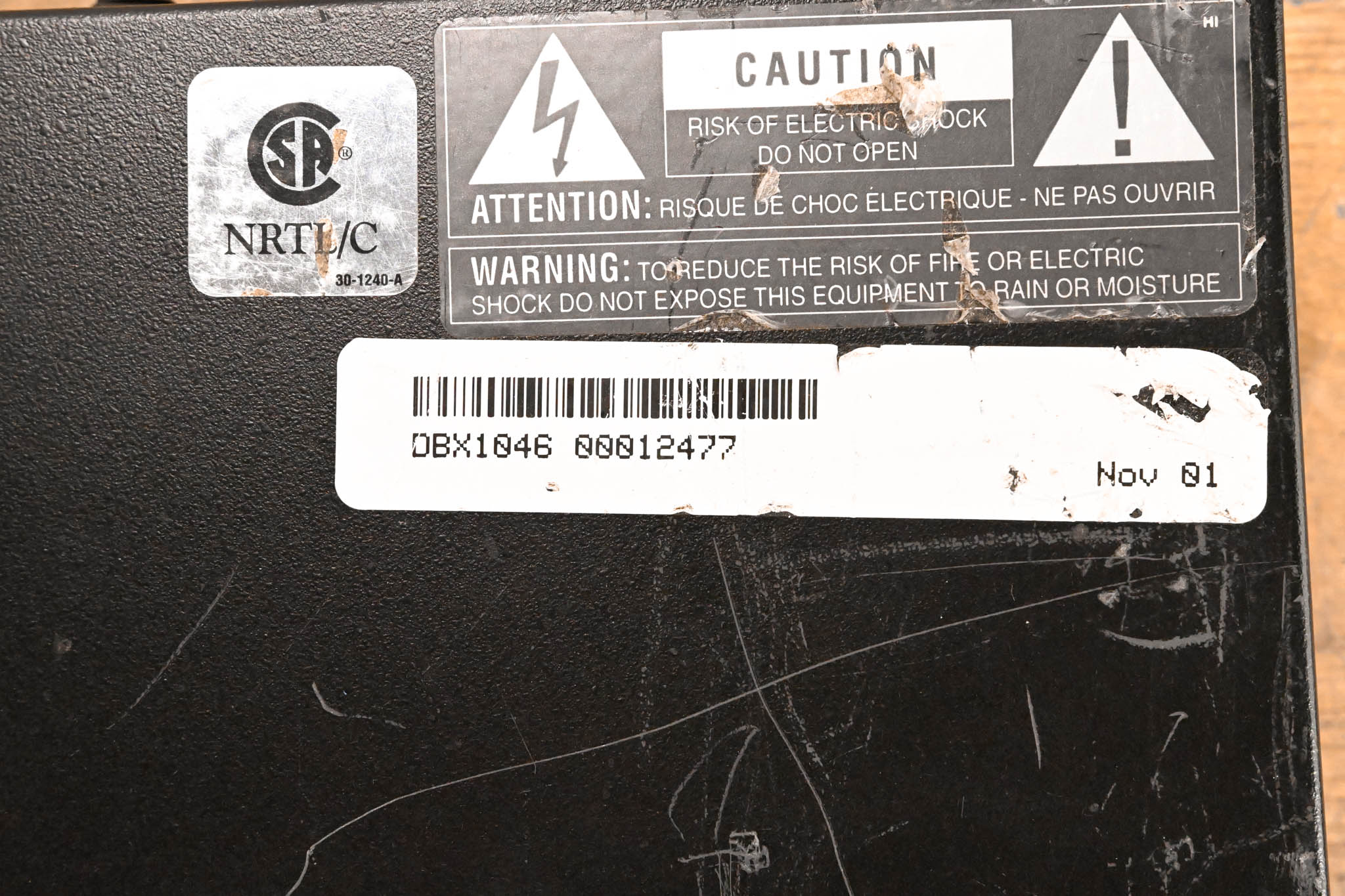 dbx 1046 Quad Compressor/Limiter