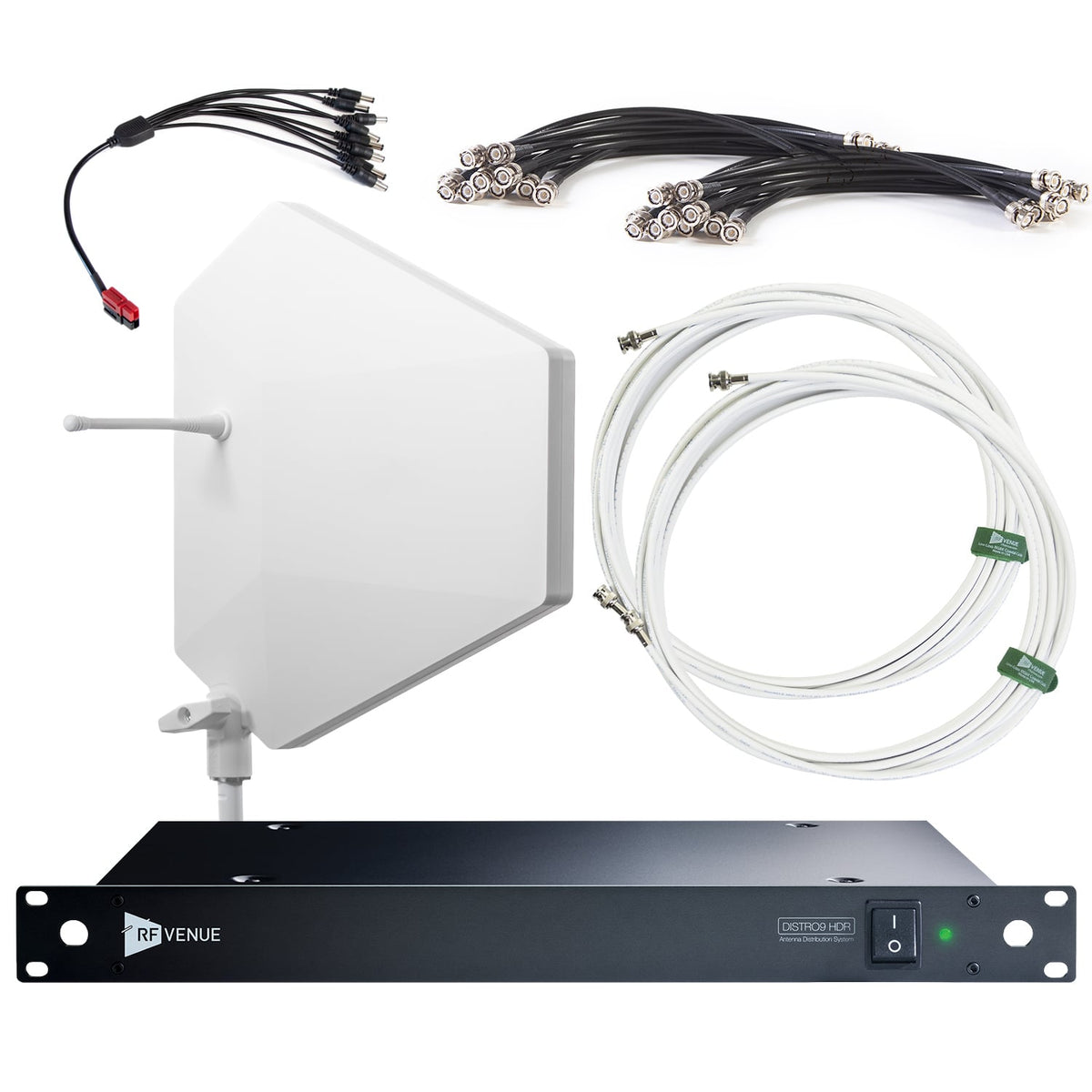 9 Channel Wireless Microphone Upgrade Pack with Diversity Fin® IPX Antenna
