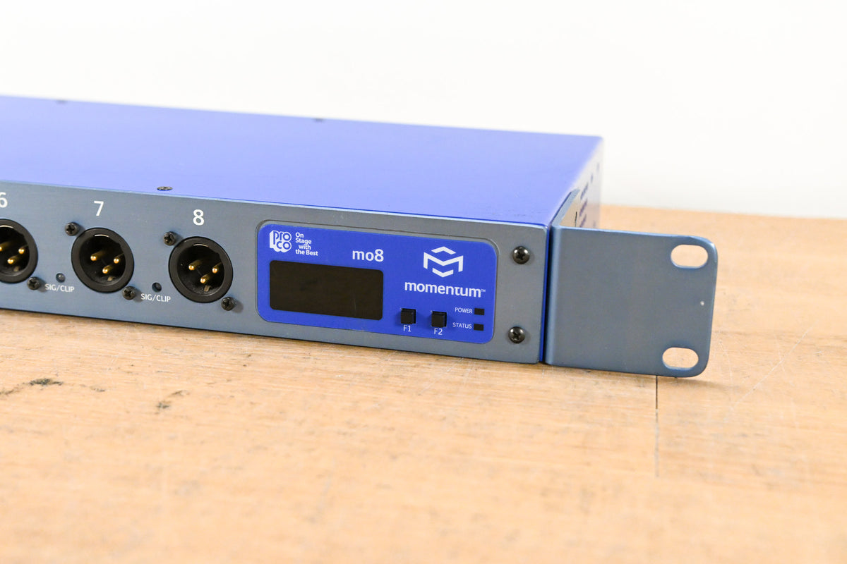 ProCo Momentum mo8 Digital Snake System (NO POWER SUPPLY)