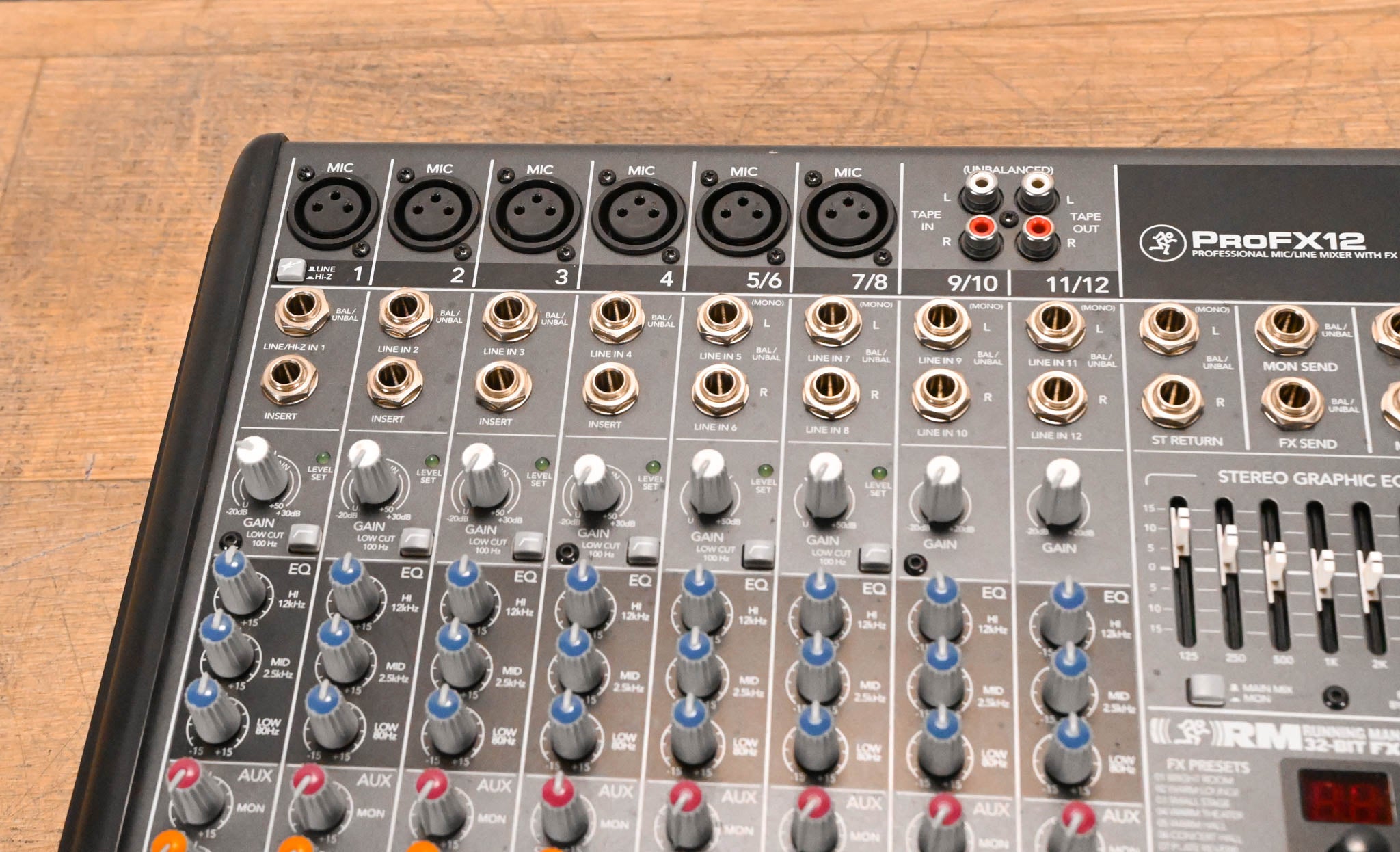 Mackie ProFX12 12-Channel Compact Audio Mixer with USB and Effects