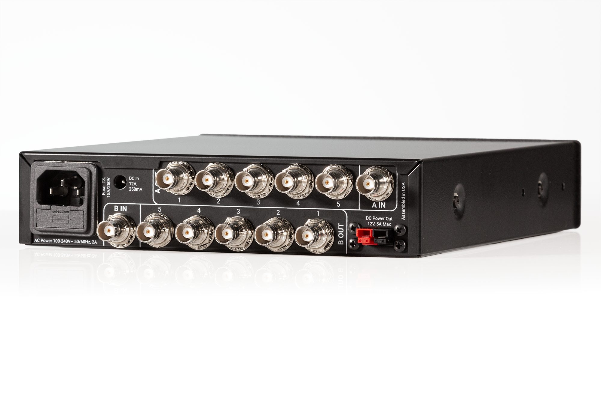 DISTRO5 HDR (5) Channel Antenna Distribution System for Wireless Microphones