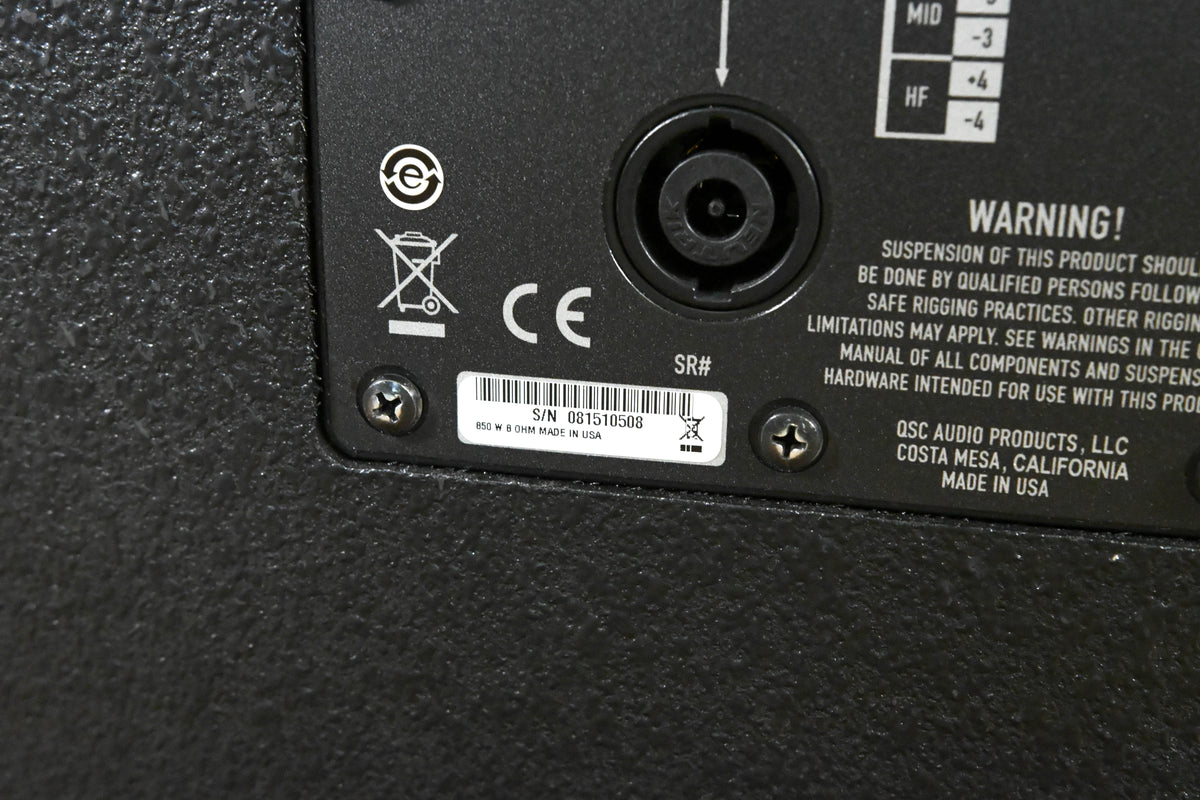 QSC GP118-SW 18" 850W Passive Subwoofer