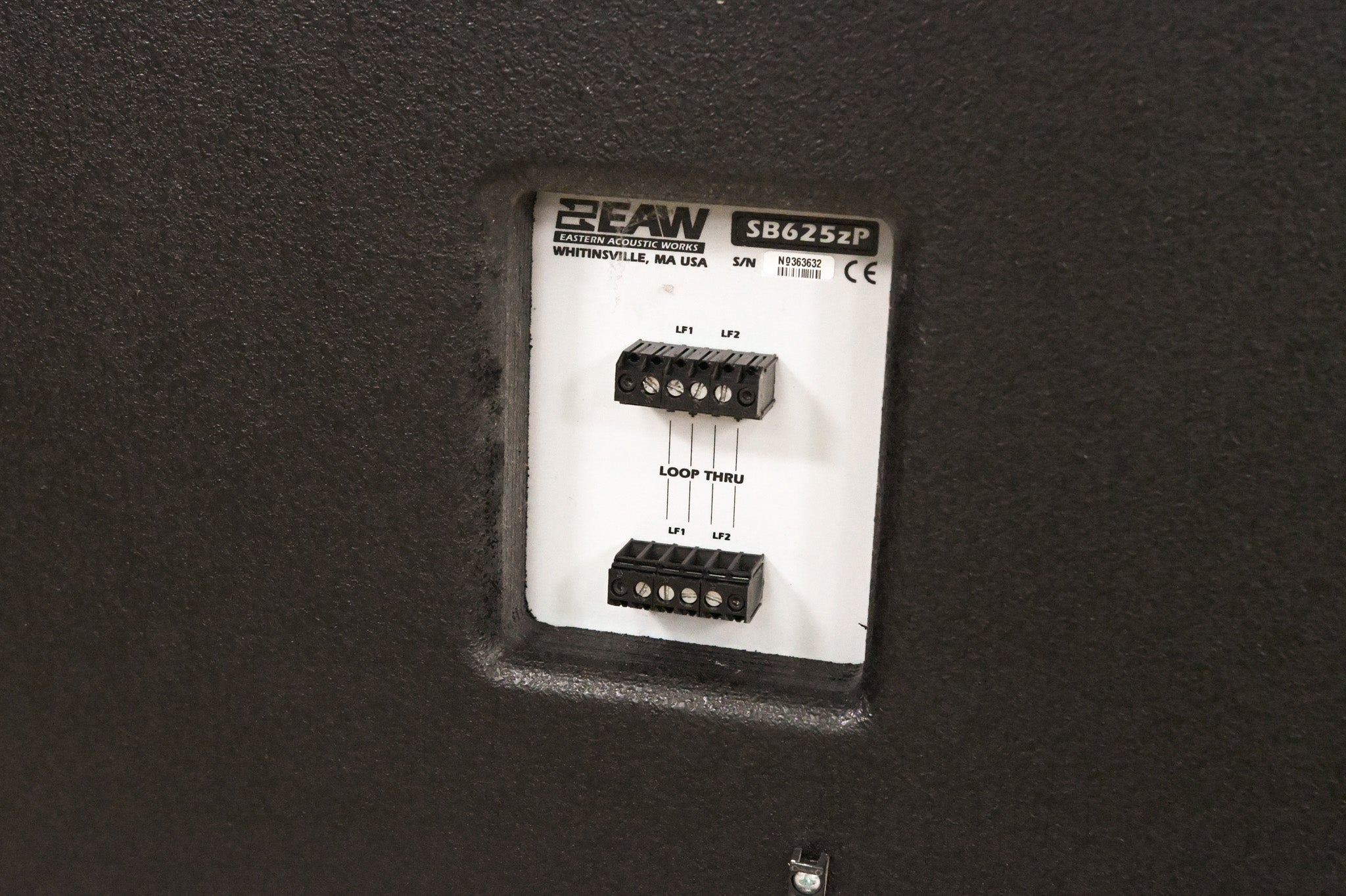 EAW SB625zP Dual 15-inch Subwoofer