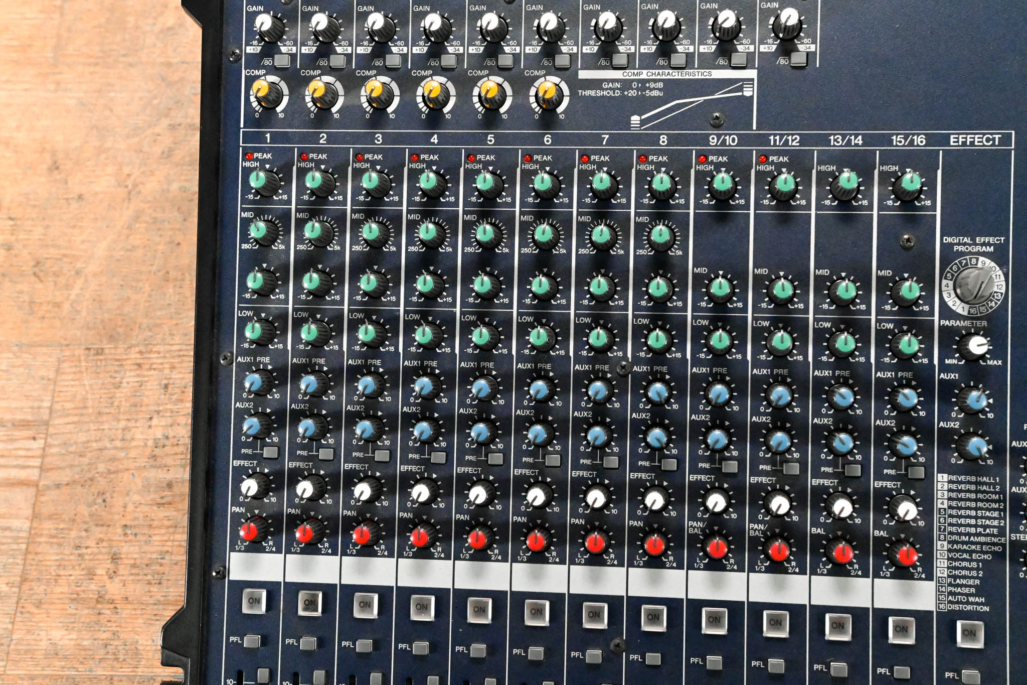 Yamaha MG166CX 16-Channel, 6-Bus Analog Mixer