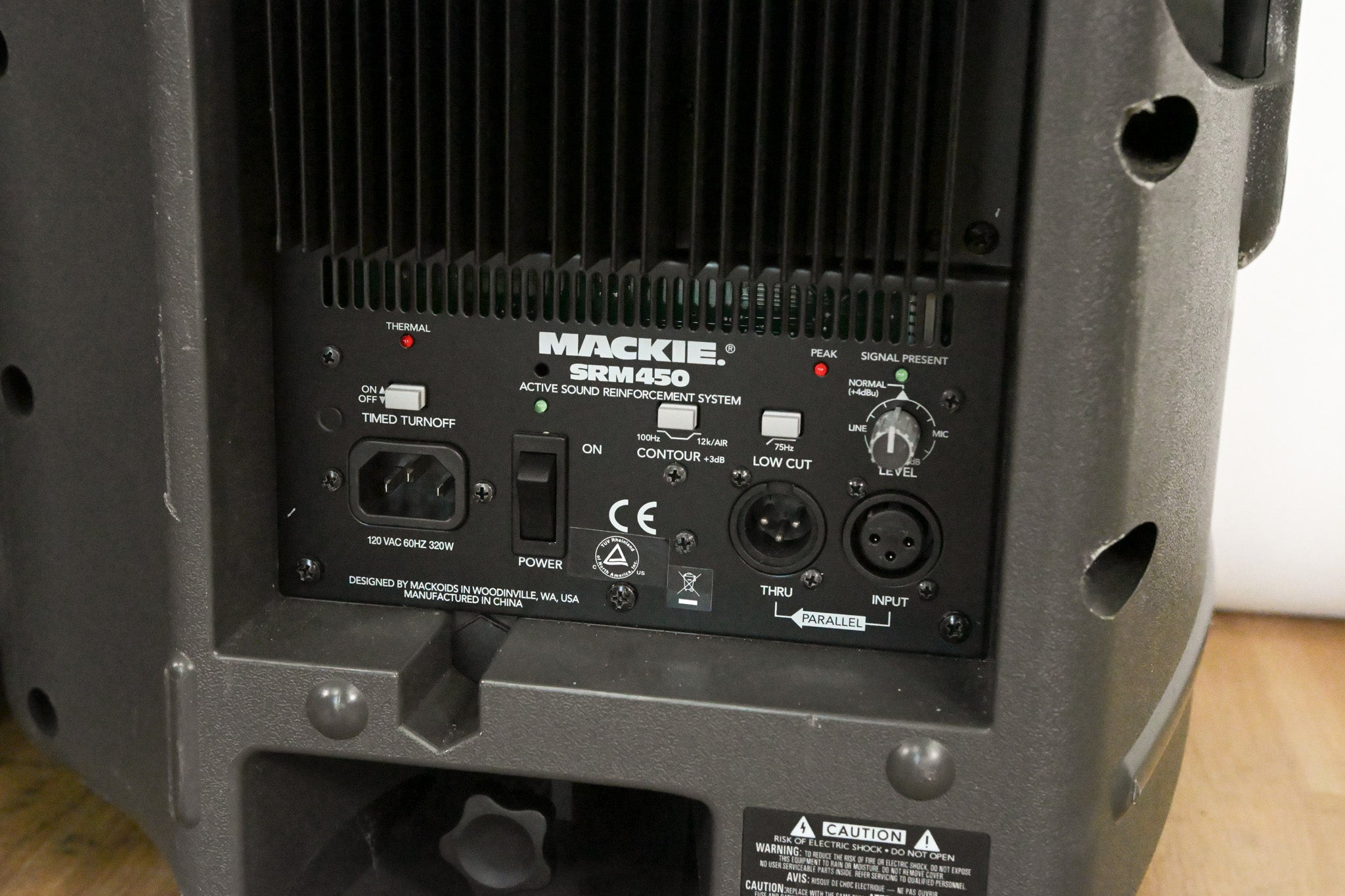 Mackie SRM450 1000W 2-Way 12-inch Powered Portable Loudspeaker (PAIR)