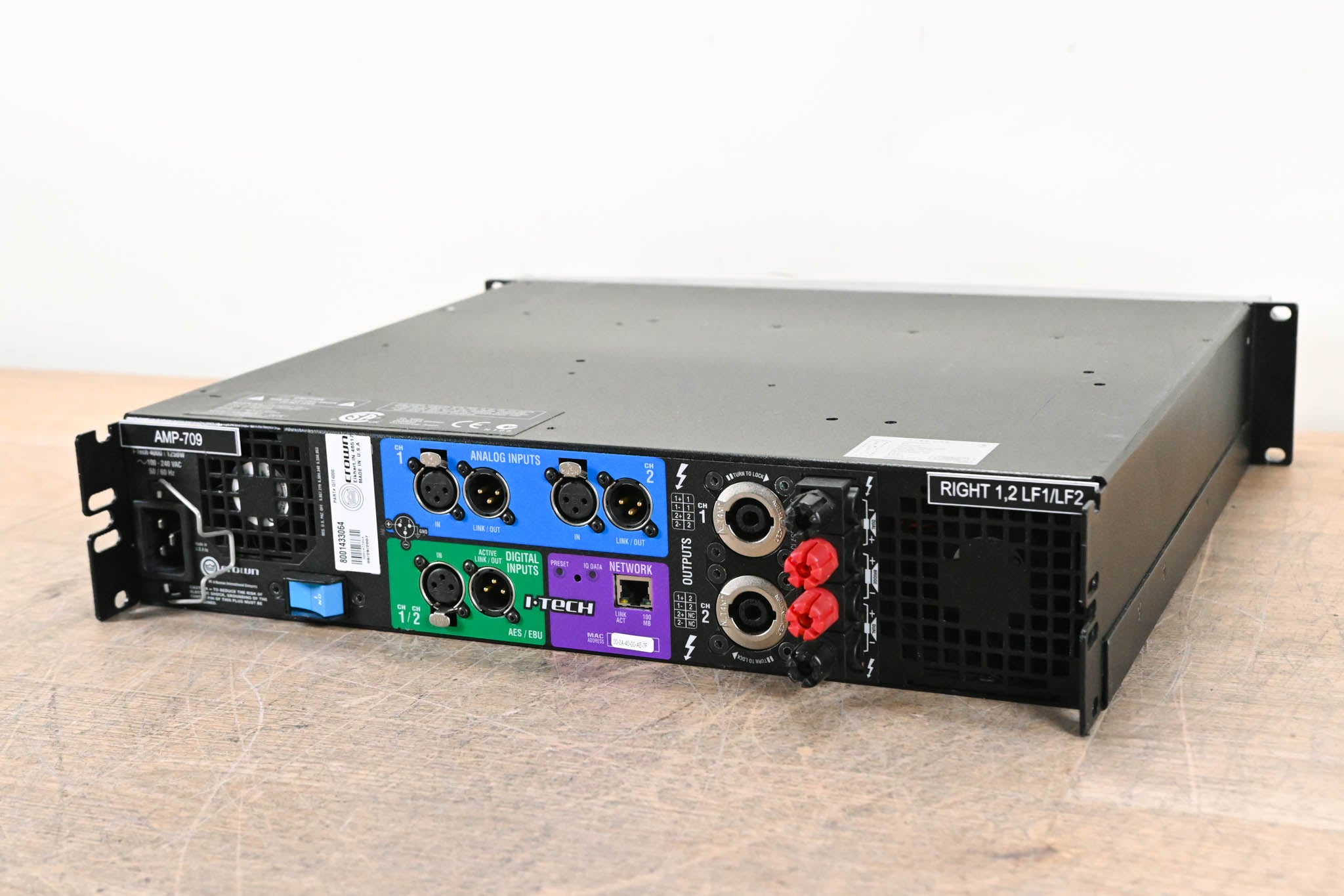 Crown I-Tech 4000 2-Channel Power Amplifier