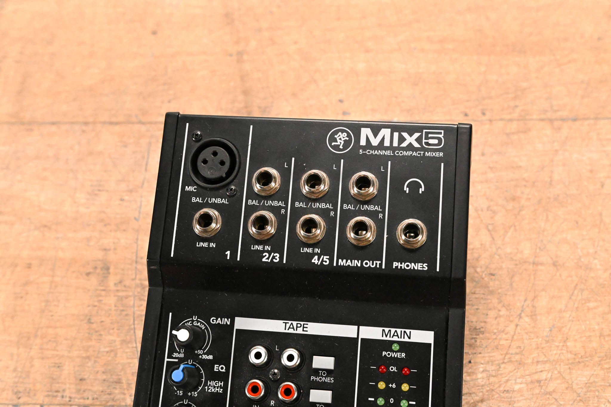 Mackie Mix5 5-Channel Compact Analog Mixer (NO POWER SUPPLY)
